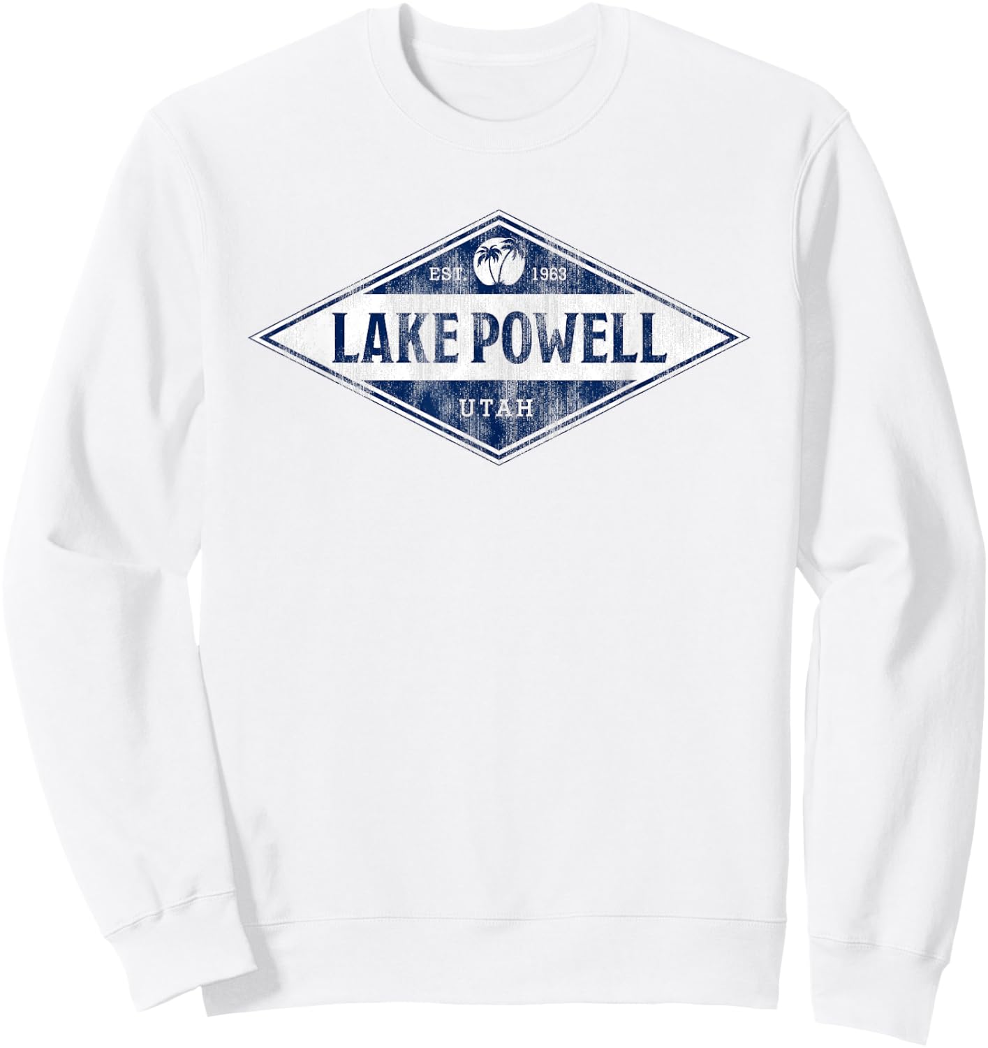 Vintage Lake Powell Arizona Vacation Souvenir Men Women Kids Sweatshirt - Sweatshirt | White