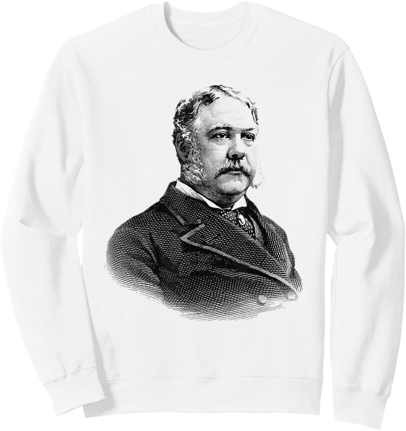 President Chester A. Arthur Sweatshirt - Sweatshirt | White