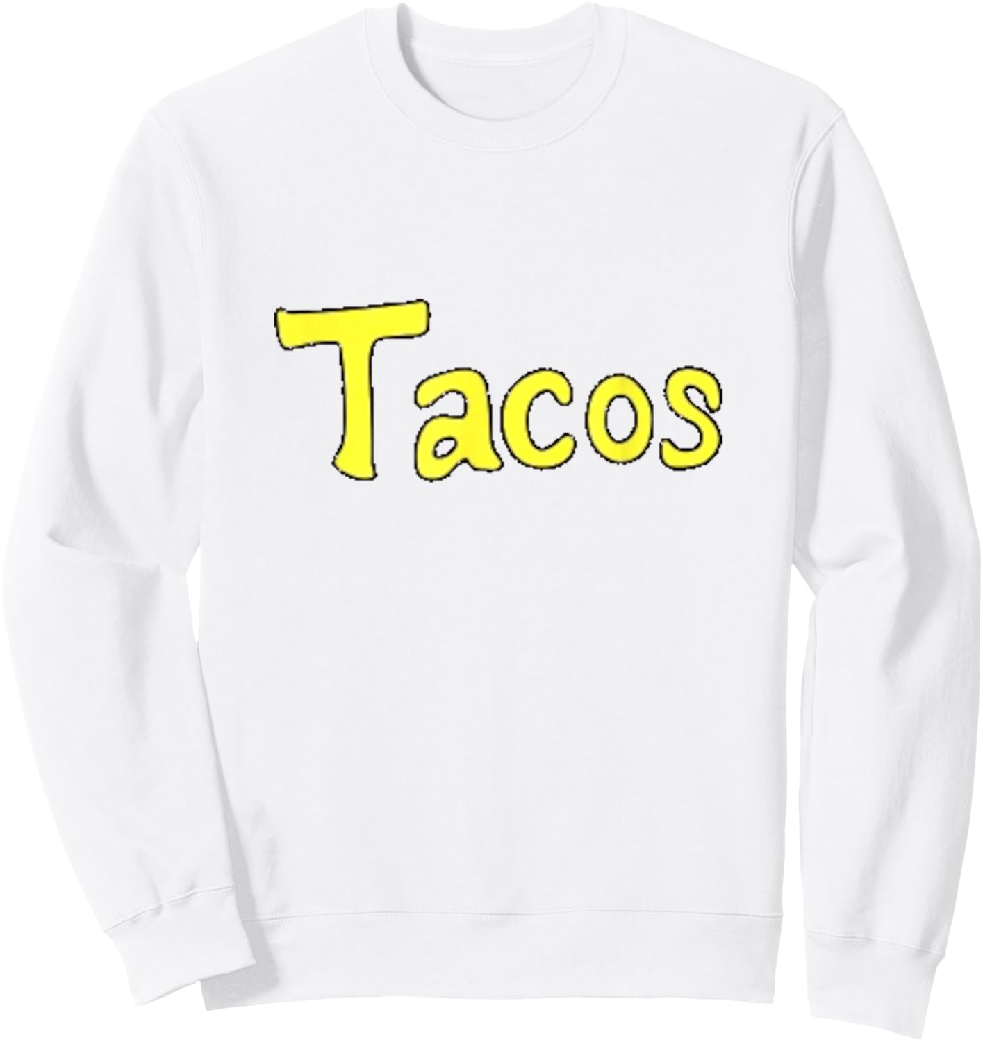 Krillin's Tacos Sweatshirt - Sweatshirt | White