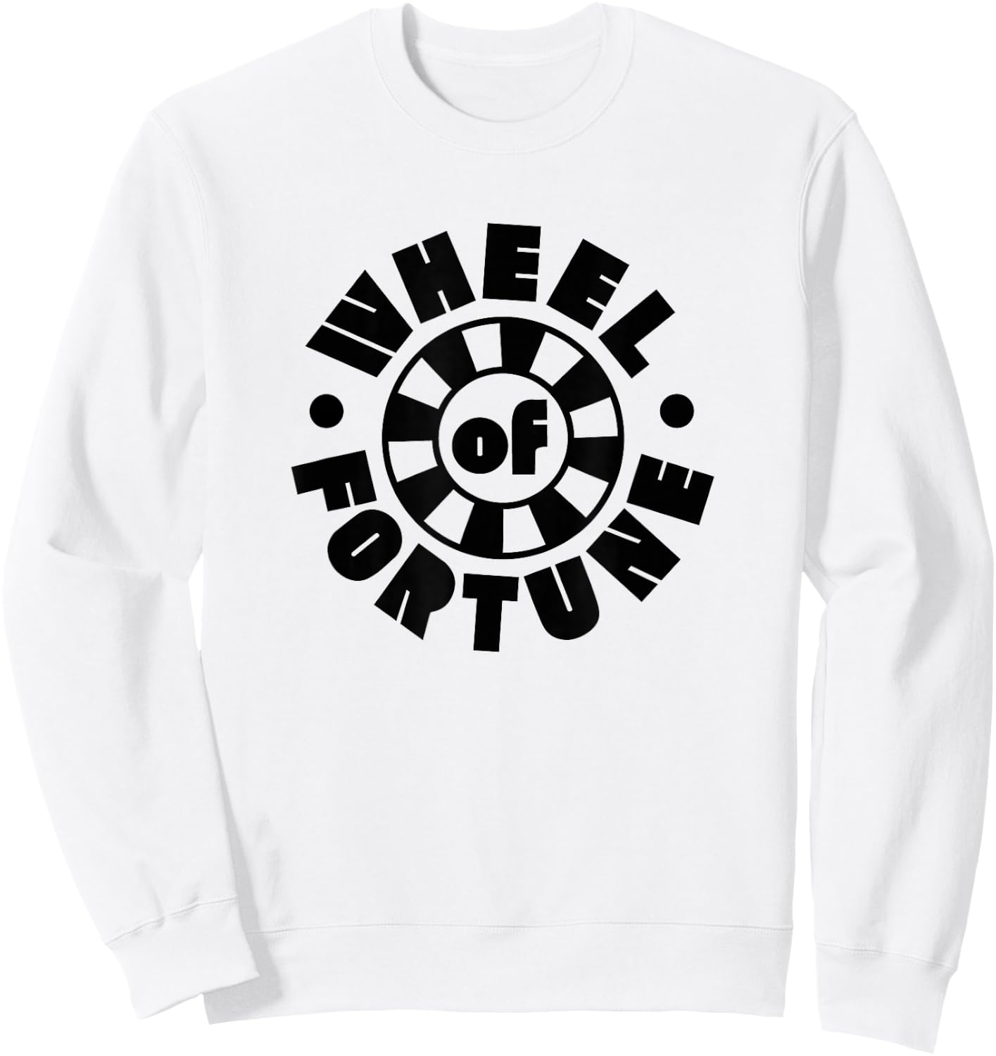 Wheel of Fortune Dark Wheel Sweatshirt - Sweatshirt | White