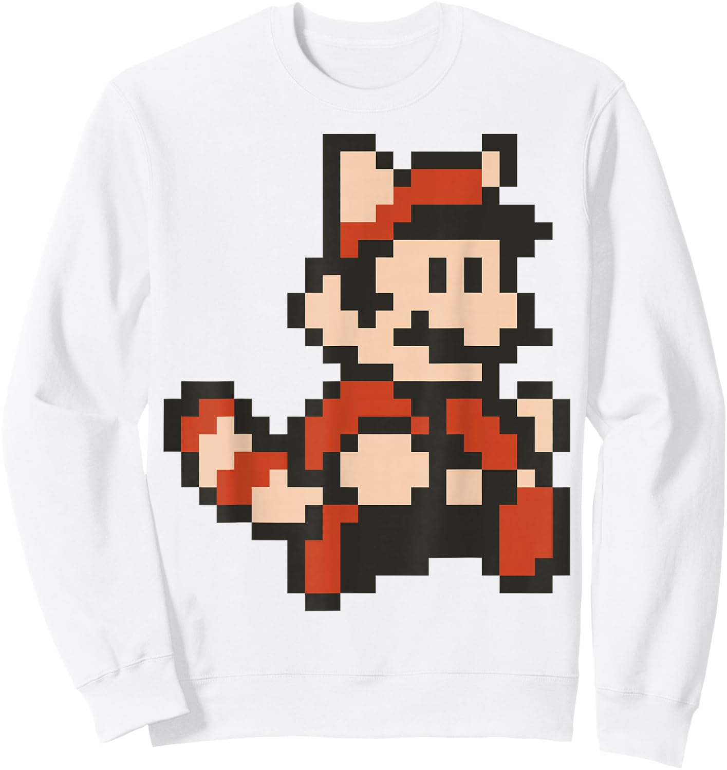 Nintendo Super Mario 3 Flying Mario Sprite Sweatshirt - Sweatshirt | White
