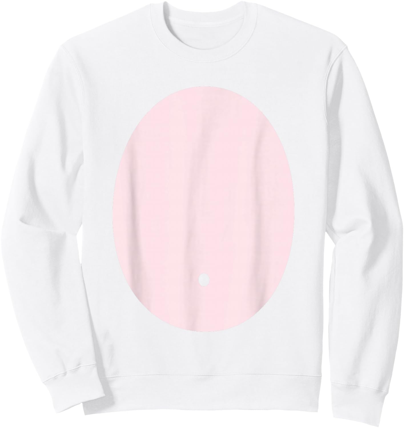 Elephant or Mouse Pink Belly Costume Halloween T Shirt Sweatshirt - Sweatshirt | White