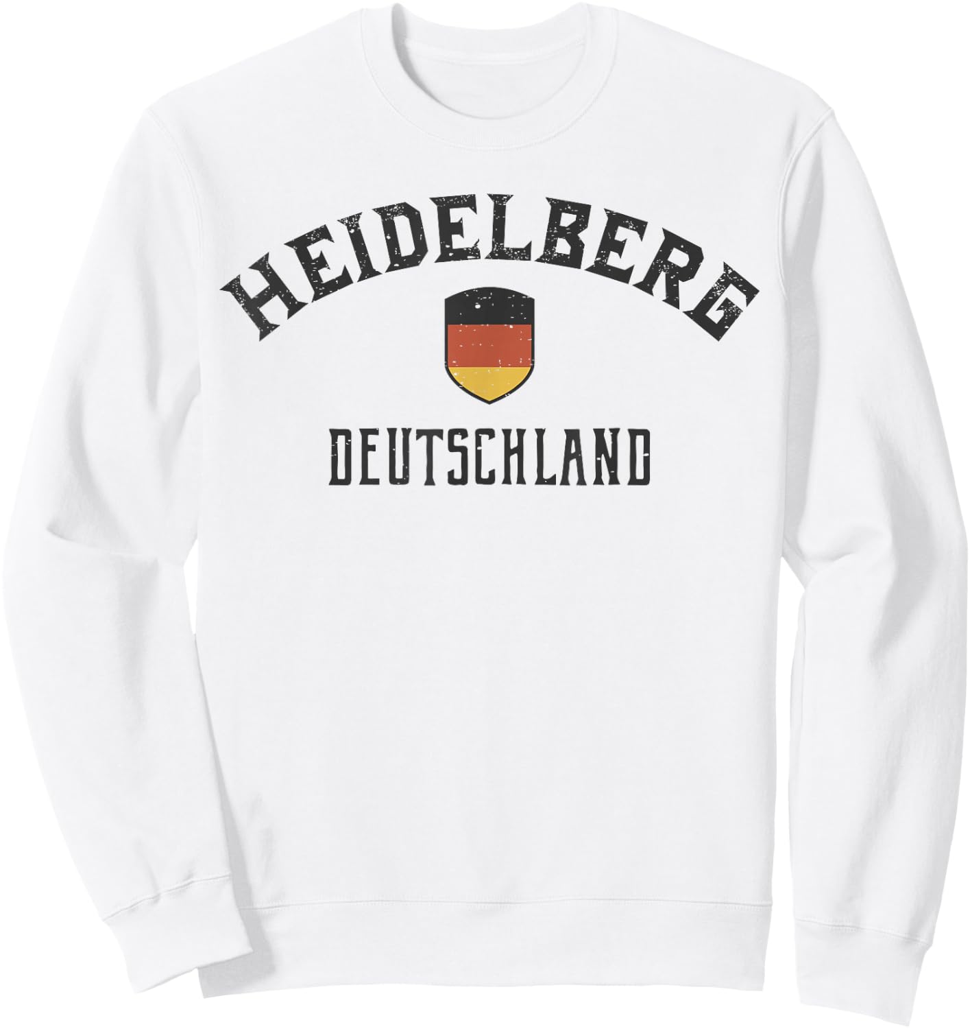 Heidelberg Germany T Shirt - Heidelberg Deutschland Sweatshirt - Sweatshirt | White