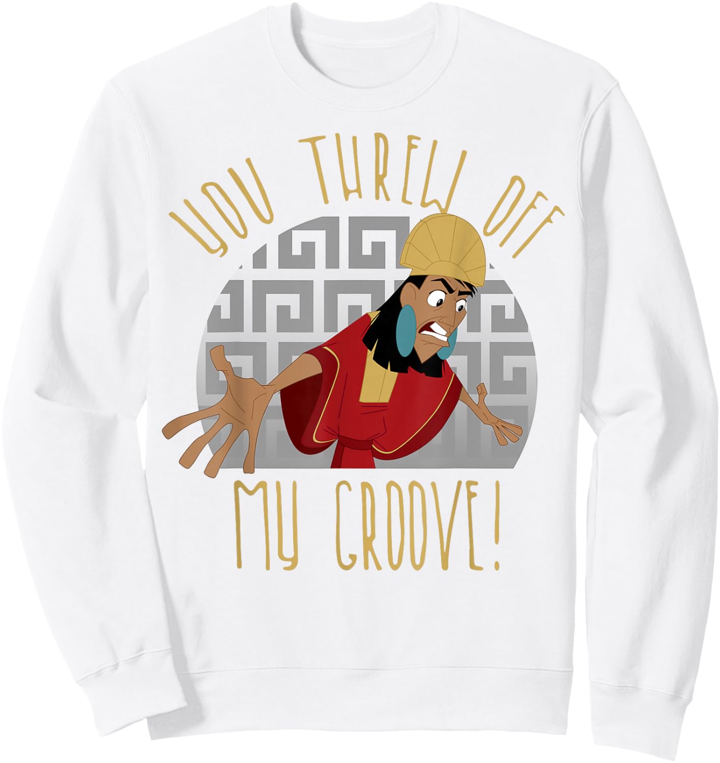 Disney Emperor's New Groove You Threw Off My Groove Sweatshirt - Sweatshirt | White