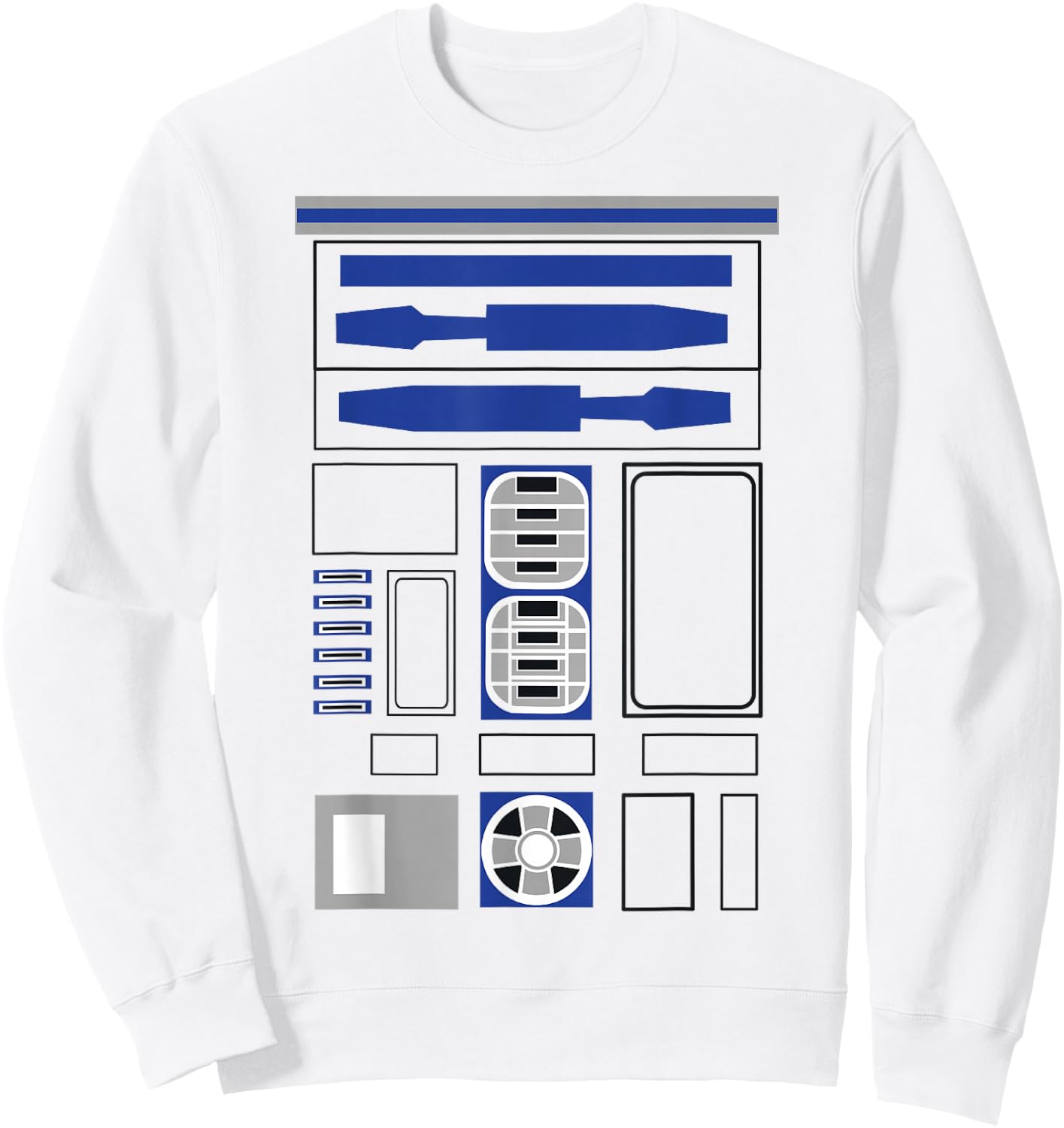 Star Wars R2-D2 Costume Halloween Sweatshirt - Sweatshirt | White