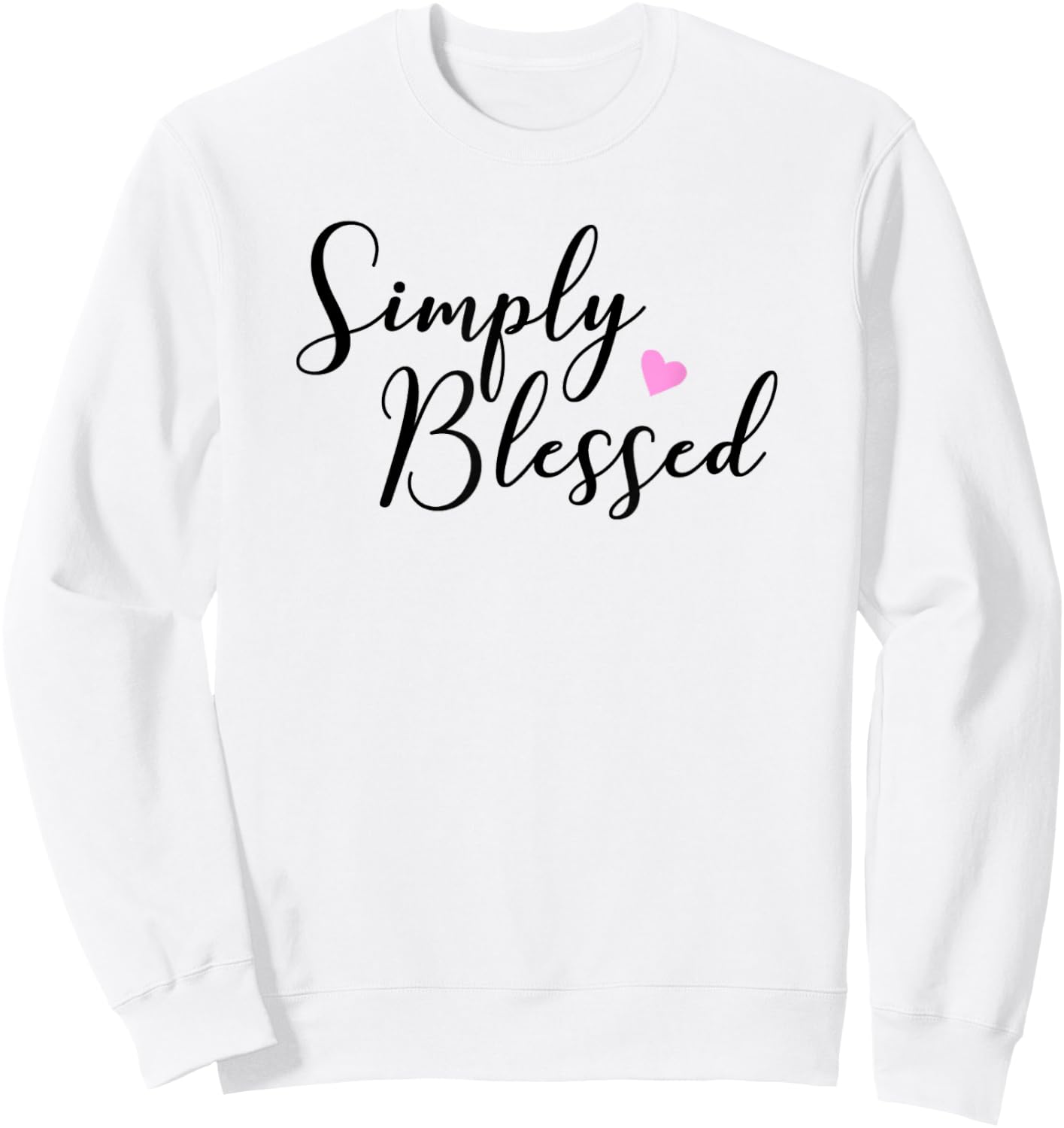 Simply Blessed Sweatshirt - Sweatshirt | White