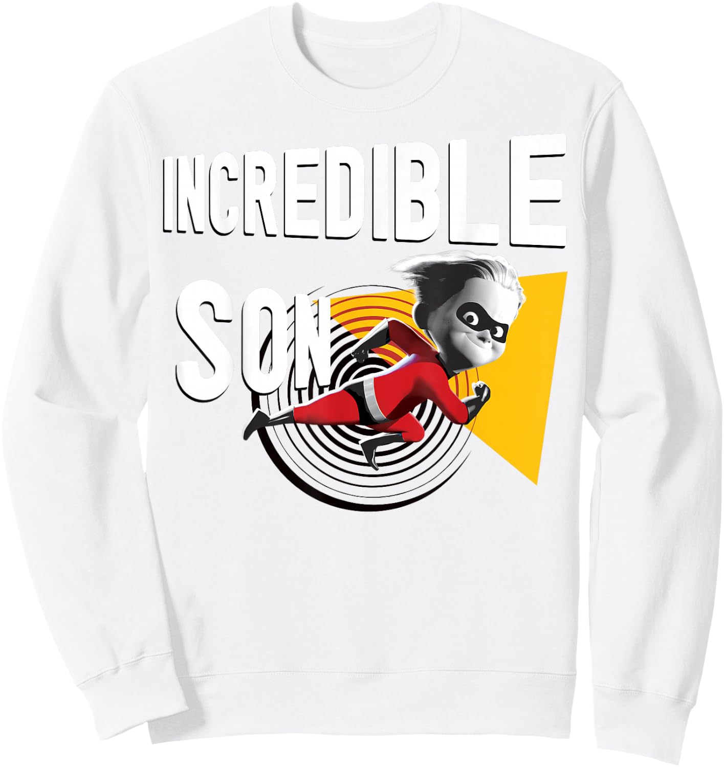 Disney Pixar Incredibles 2 Incredible Son Graphic Sweatshirt - Sweatshirt | White