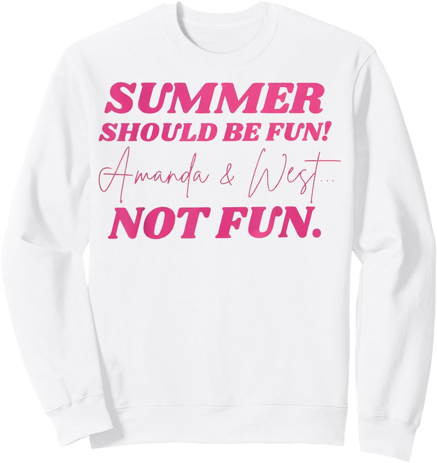 Funny Sweatshirt - Sweatshirt | White