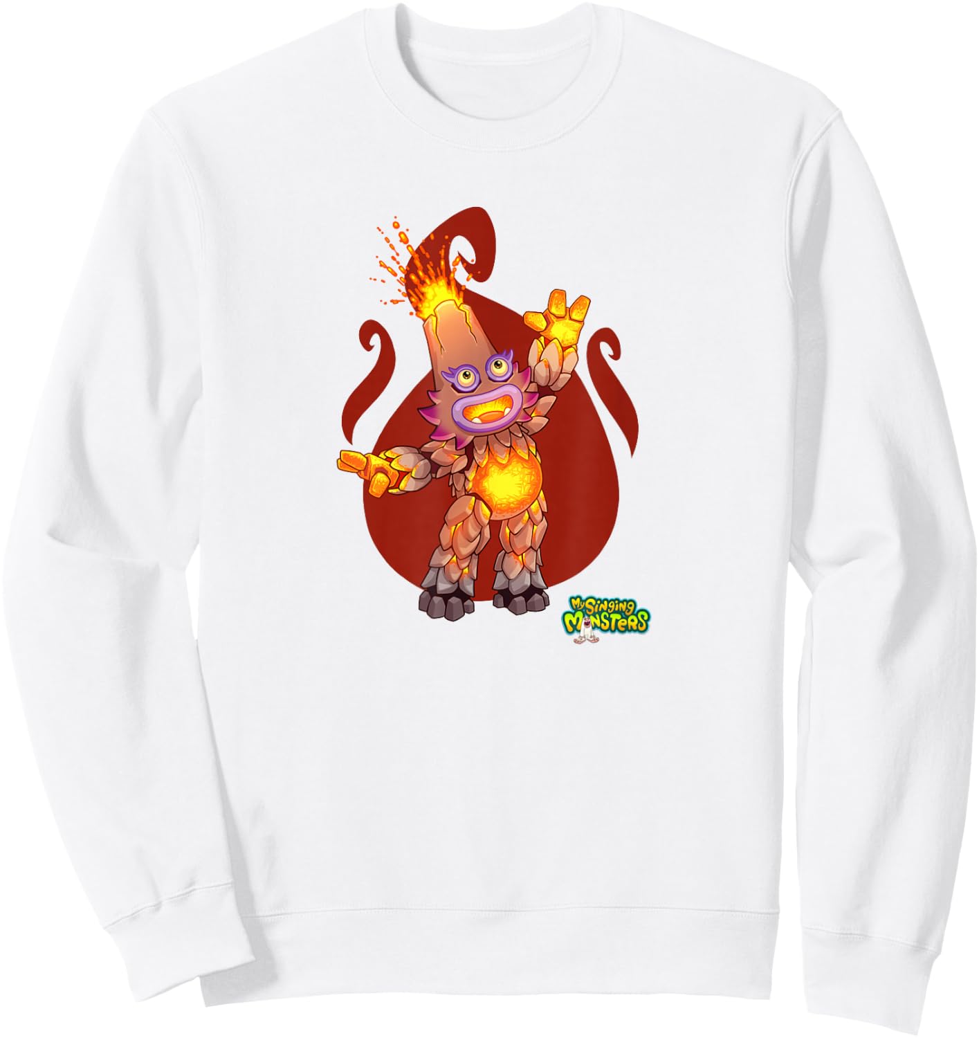 My Singing Monsters: Kayna Sweatshirt - Sweatshirt | White