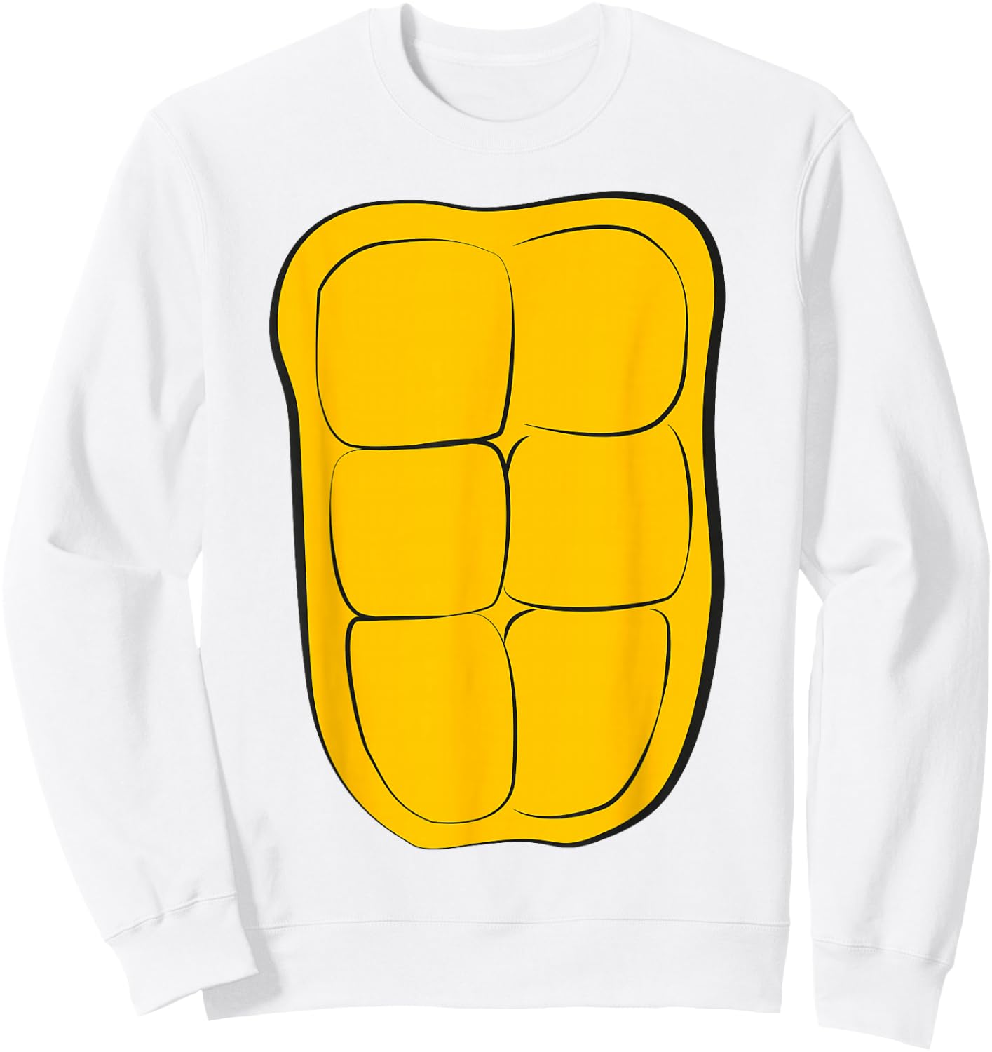 Funny Lazy DIY Shell Turtle Halloween Costume Gift Sweatshirt - Sweatshirt | White