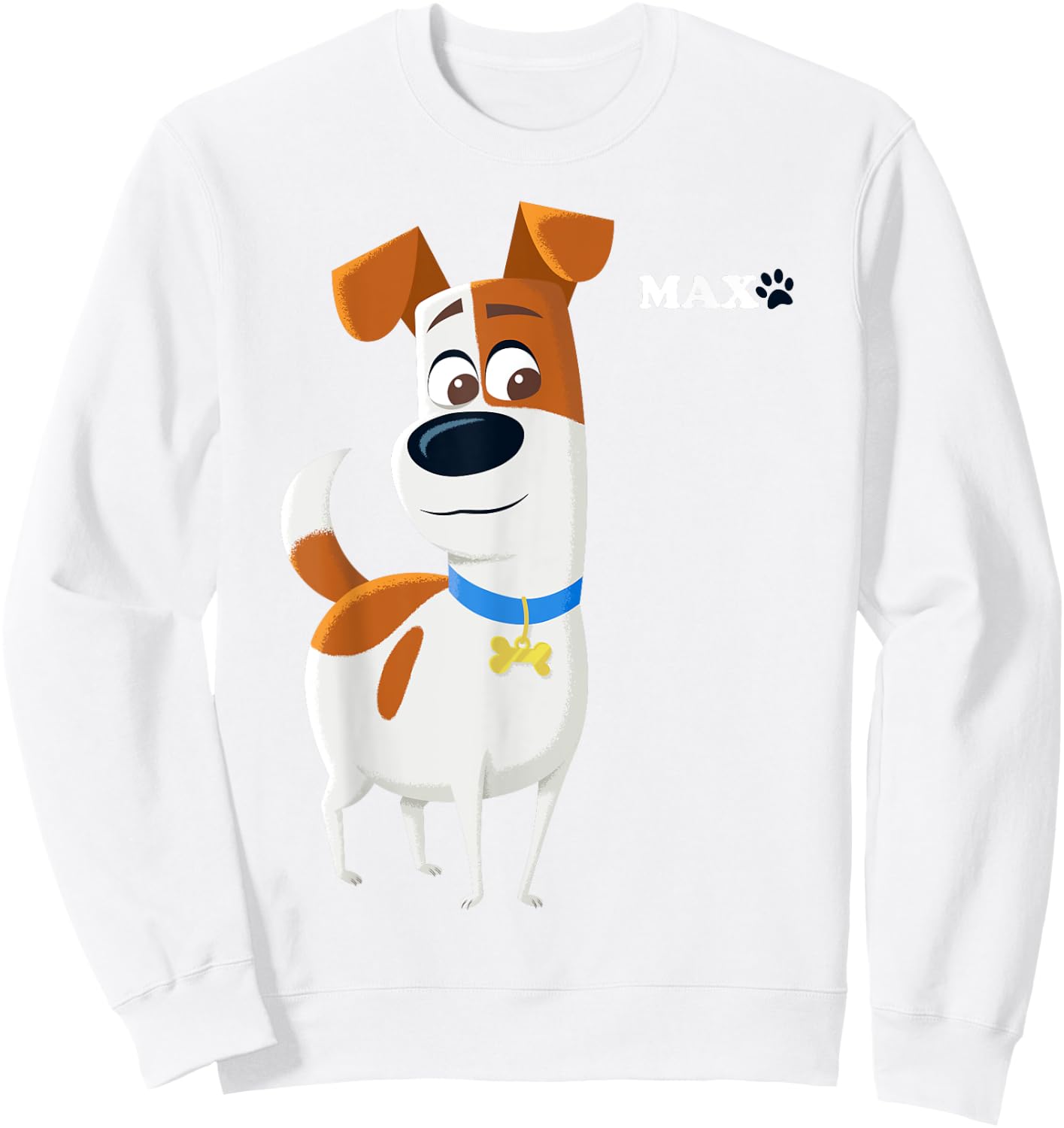Pets 2 Max Bag Sweatshirt - Sweatshirt | White