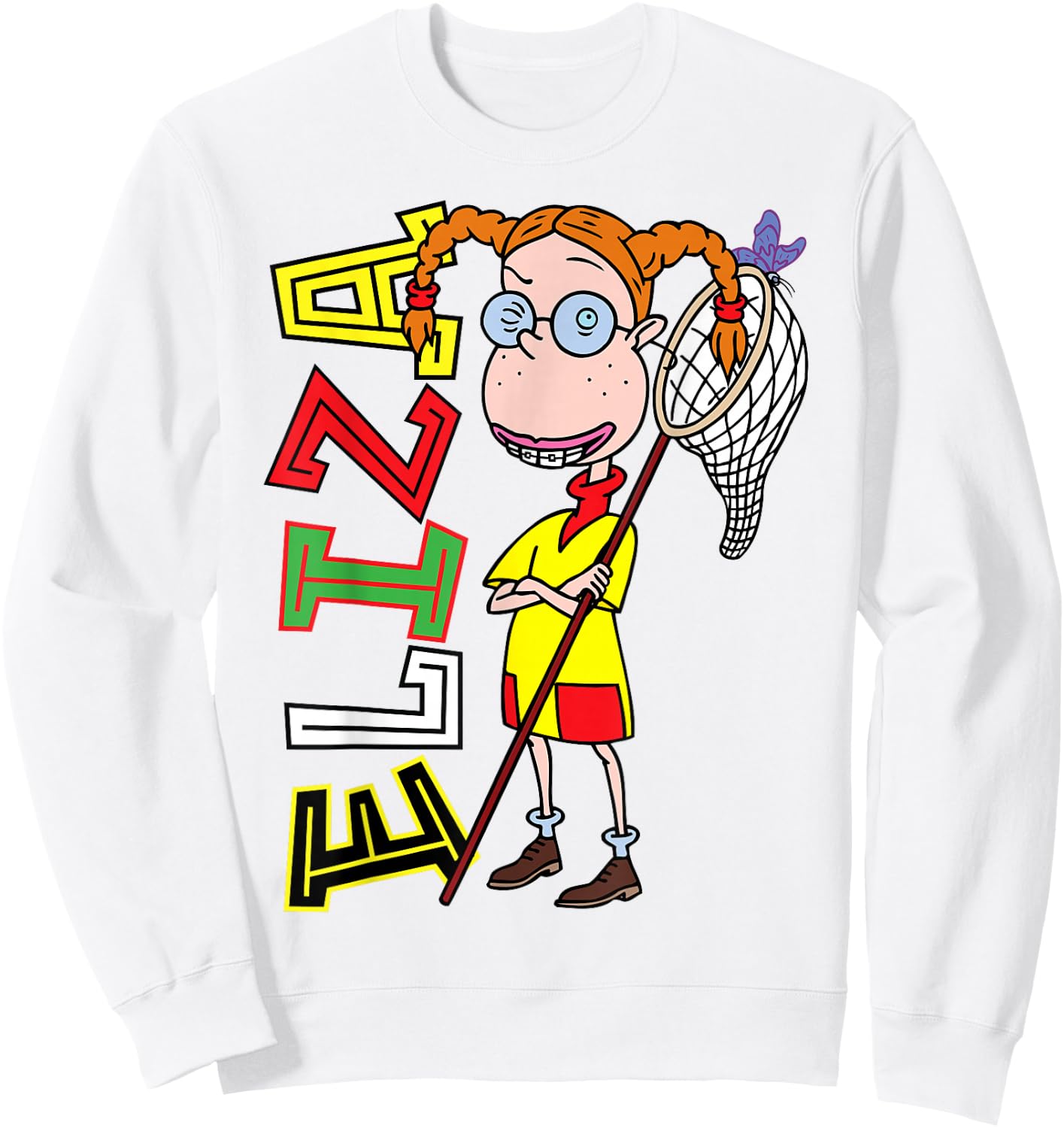 Nickelodeon Eliza Thornberry Explorer Sweatshirt - Sweatshirt | White