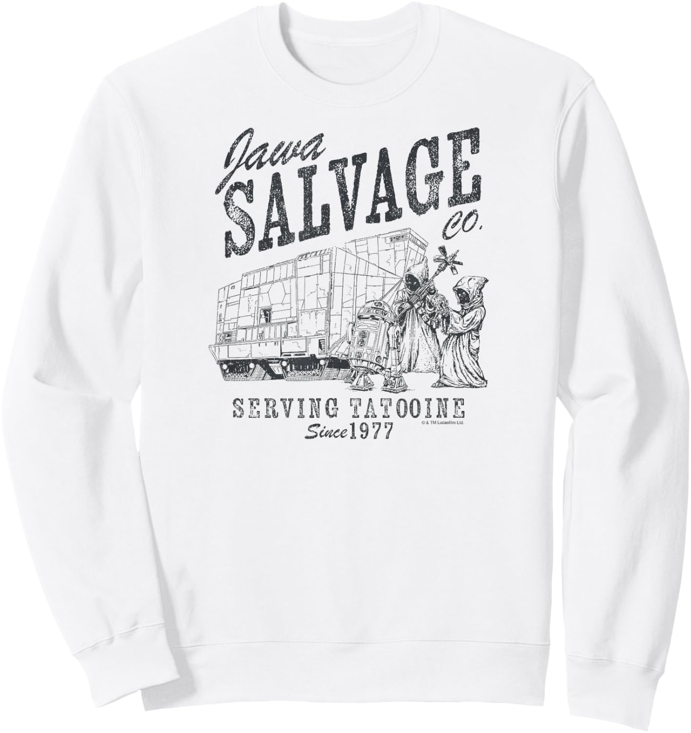 Star Wars - Jawa Salvage Co. Serving Tatooine Since 1982 Sweatshirt - Sweatshirt | White