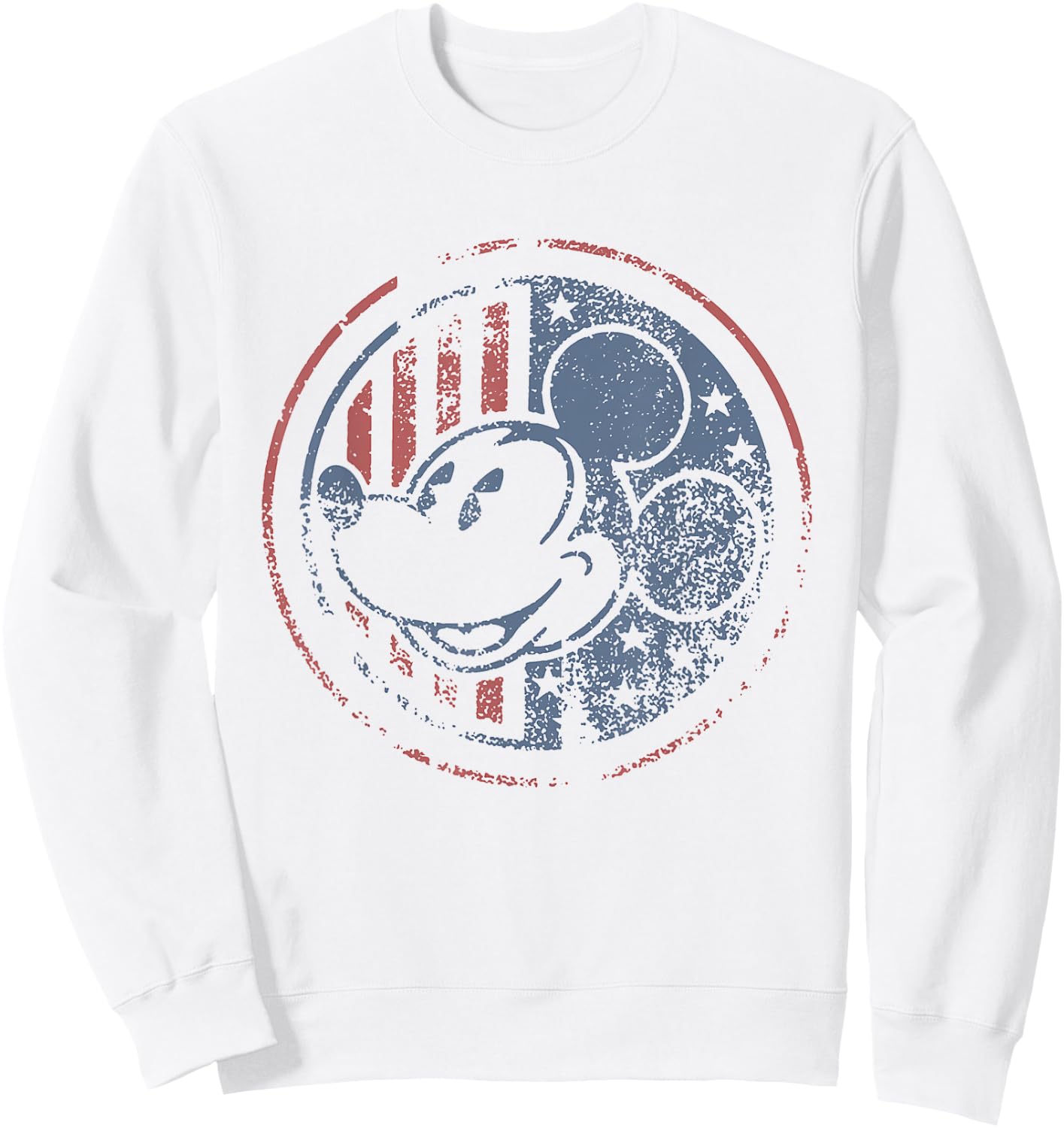 Disney Americana Mickey Mouse Sweatshirt - Sweatshirt | White