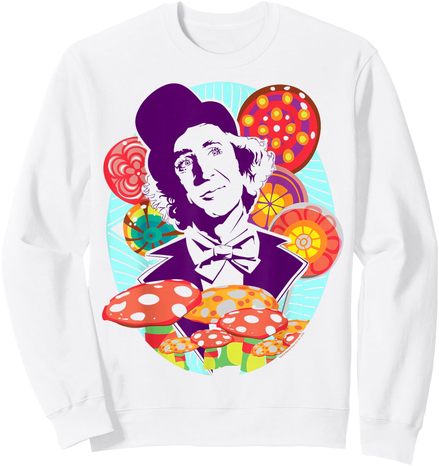 Willy Wonka Willy Sweatshirt - Sweatshirt | White
