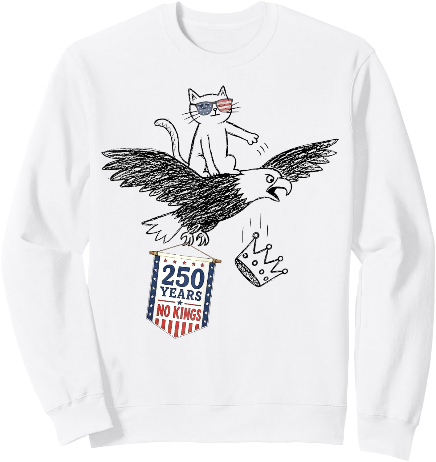 T-Shirt Sweatshirt - Sweatshirt | White