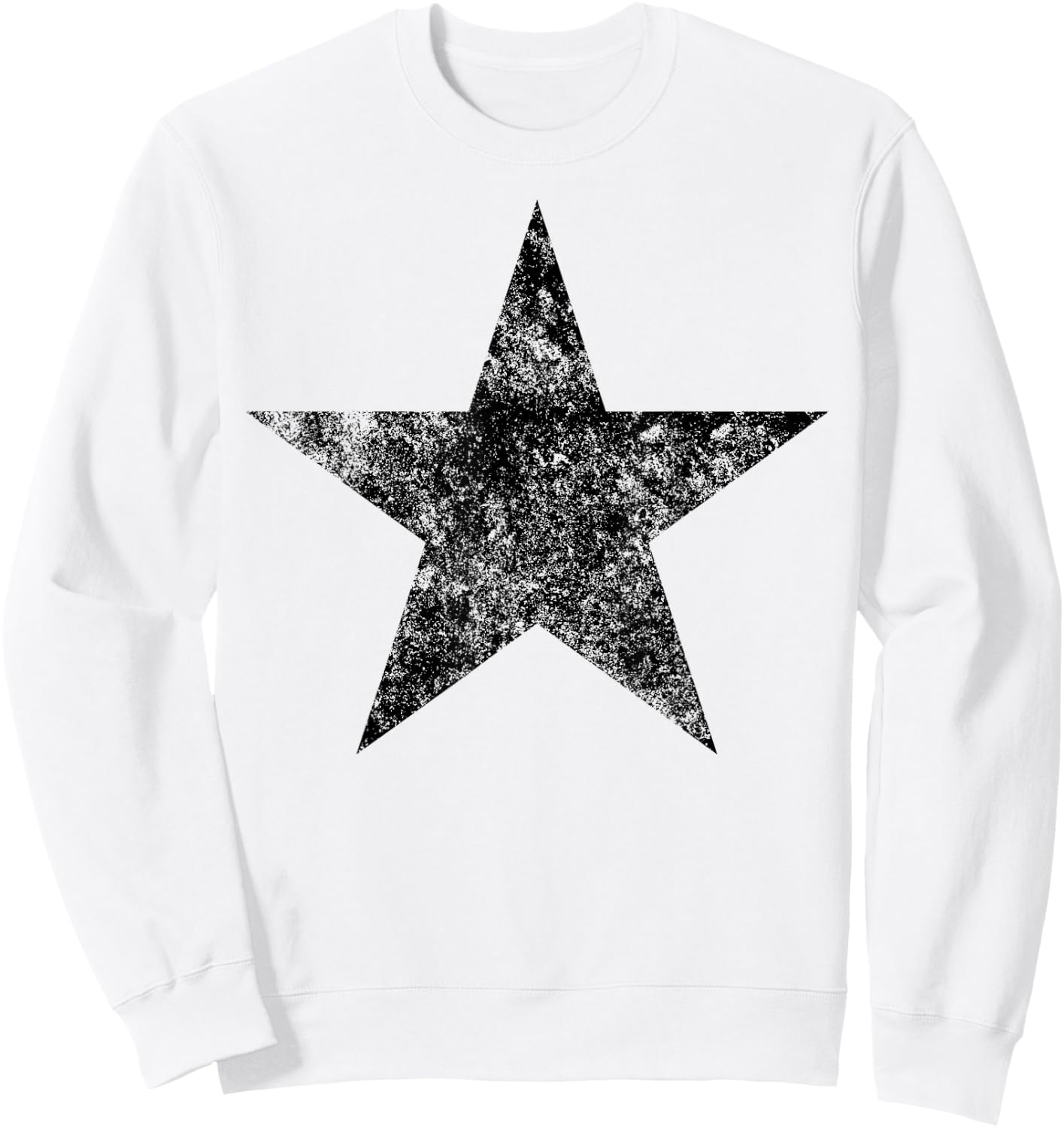 Black Star T Shirt , Women, and Kids Sweatshirt - Sweatshirt | White