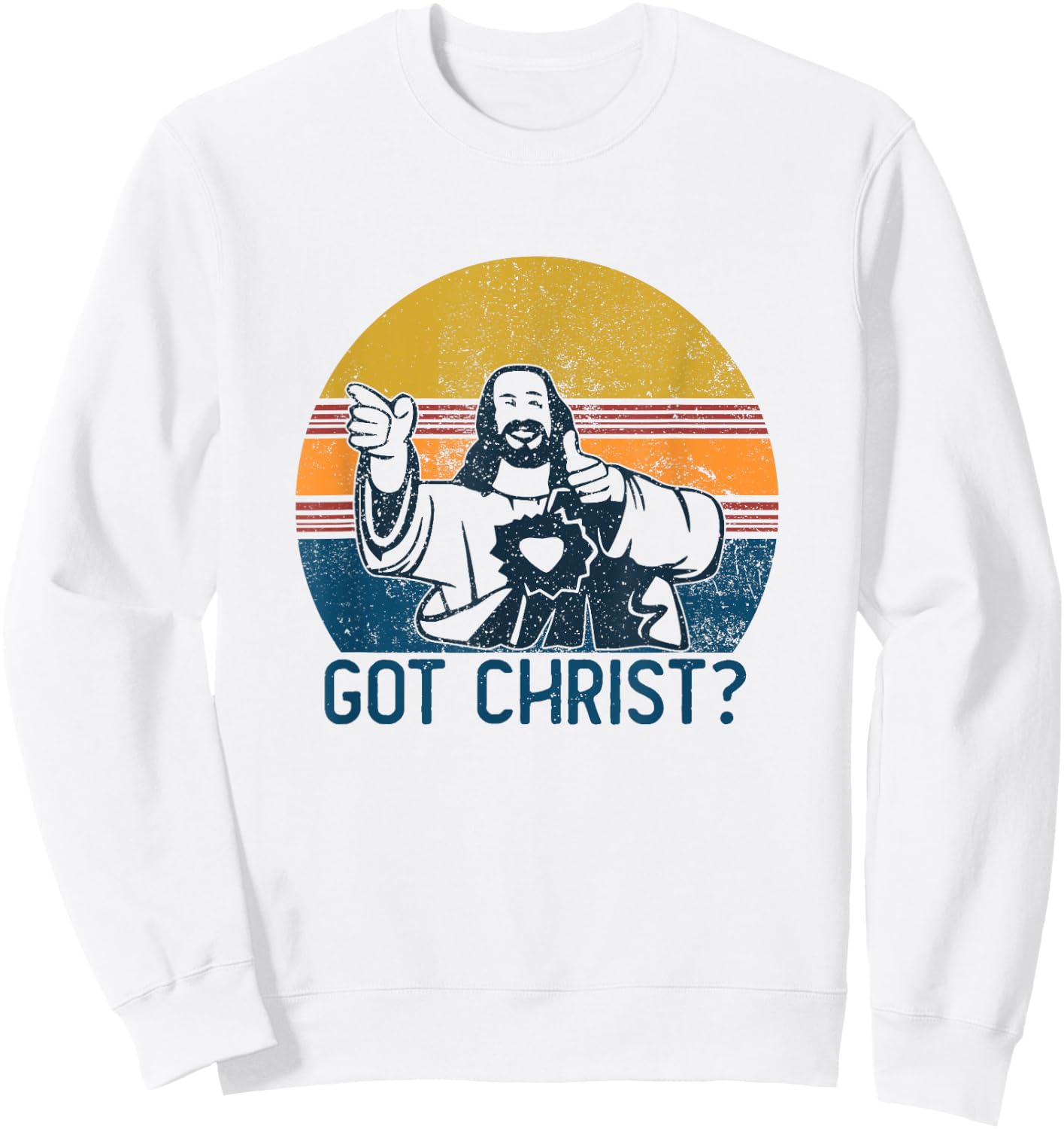 Got Buddy a Christ Christmas Cool Jesus Religious Christian Sweatshirt - Sweatshirt | White