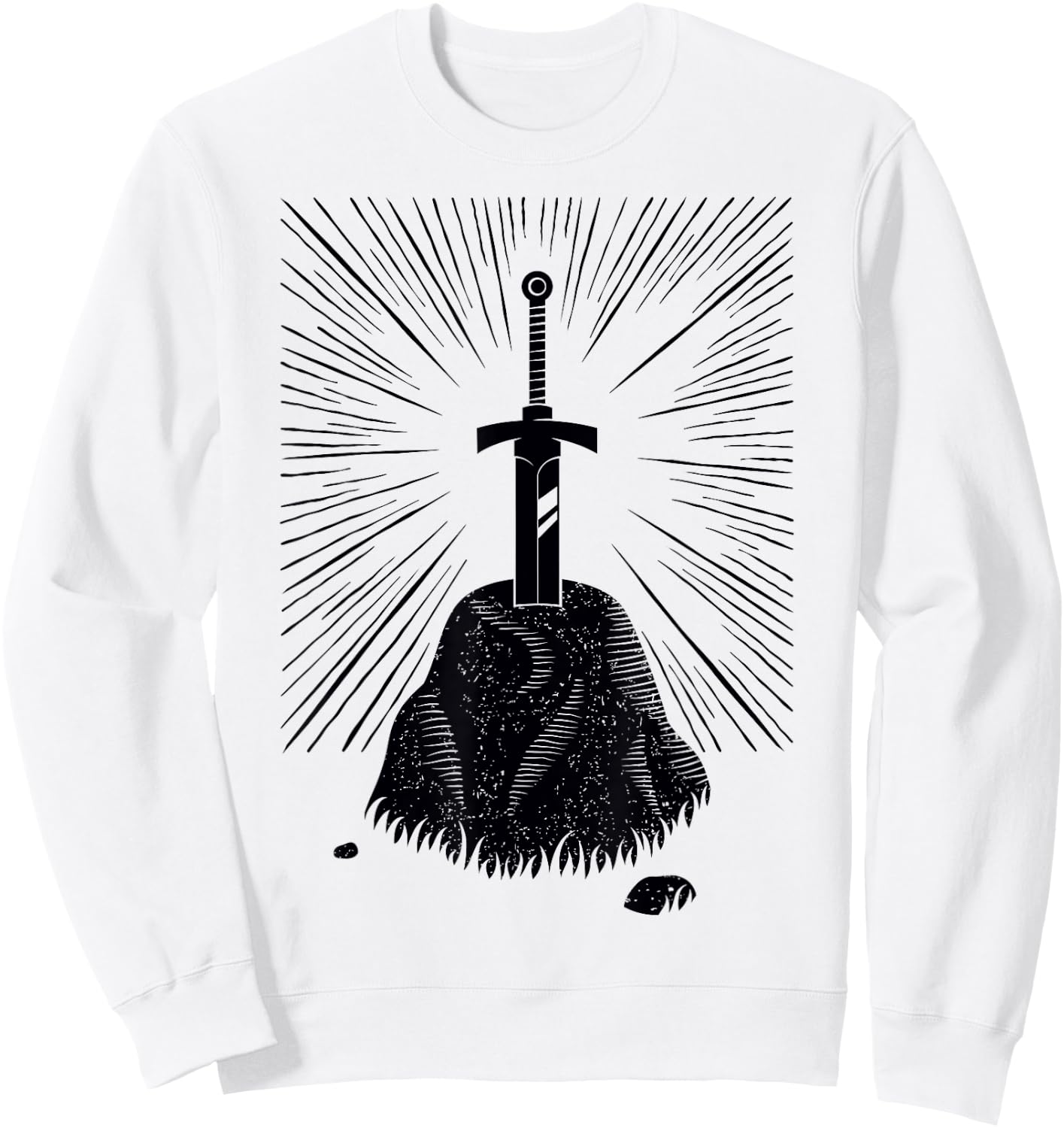 Excalibur Sweatshirt - Sweatshirt | White