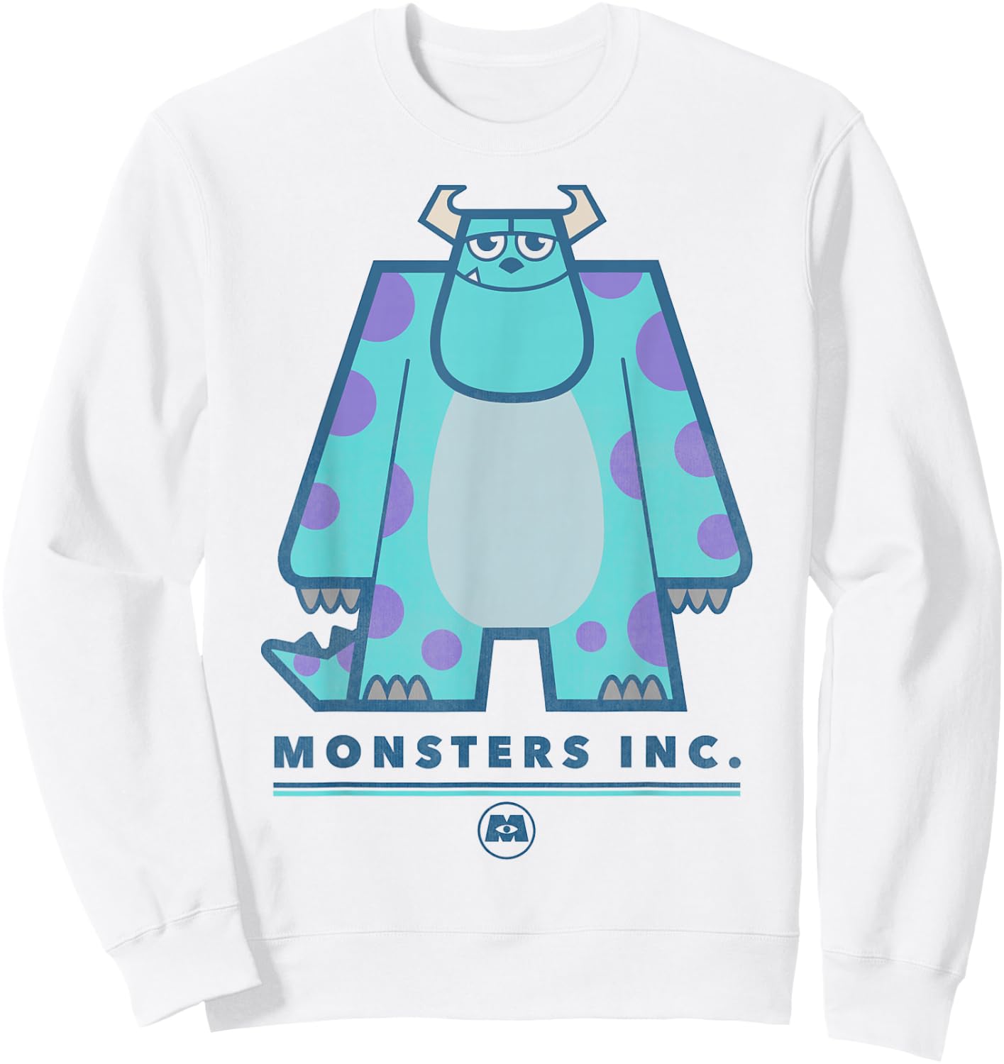 Disney Pixar Monster's Inc. Sully Portrait Sweatshirt - Sweatshirt | White