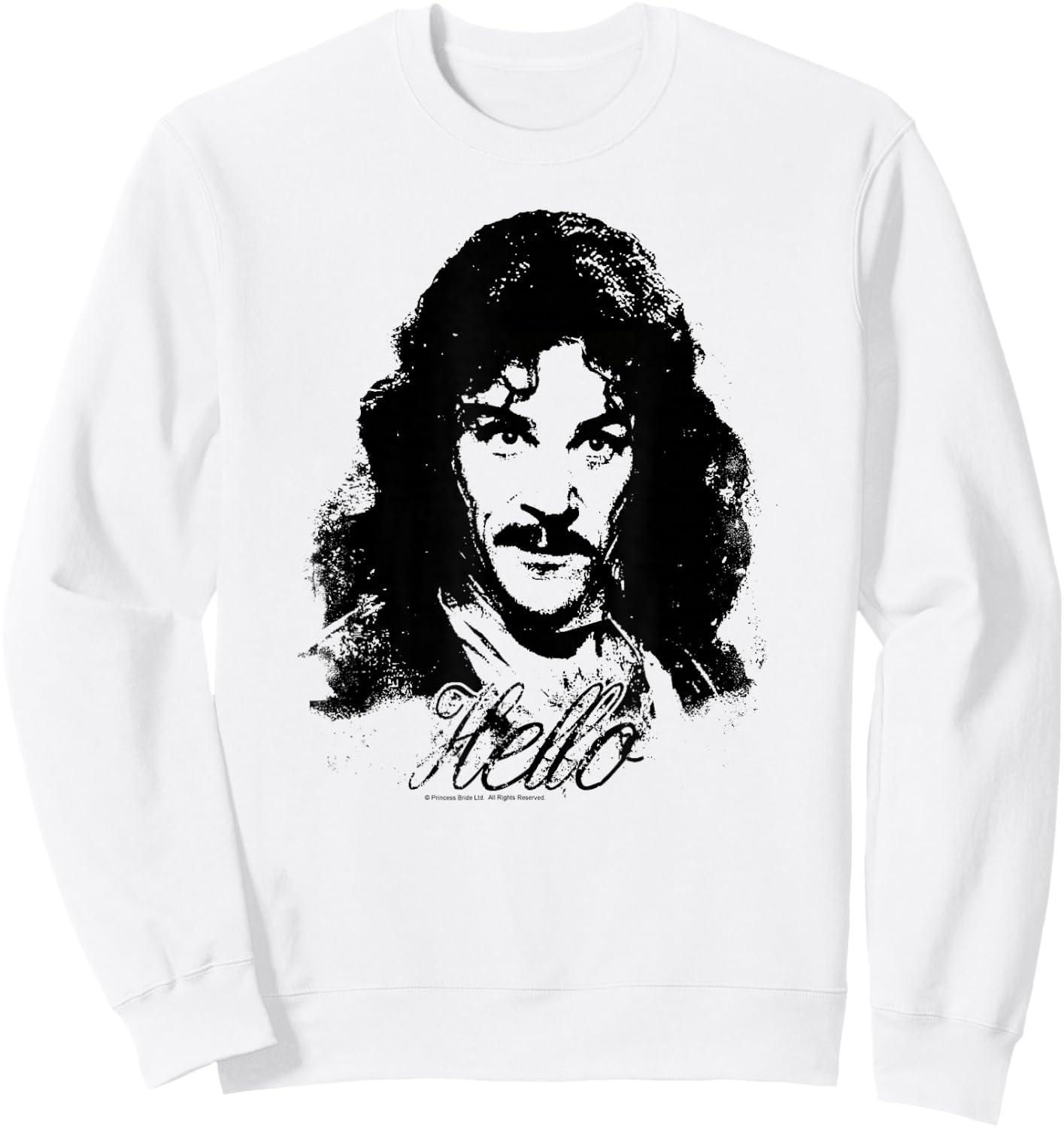 The Princess Bride Inigo Hello Sweatshirt - Sweatshirt | White