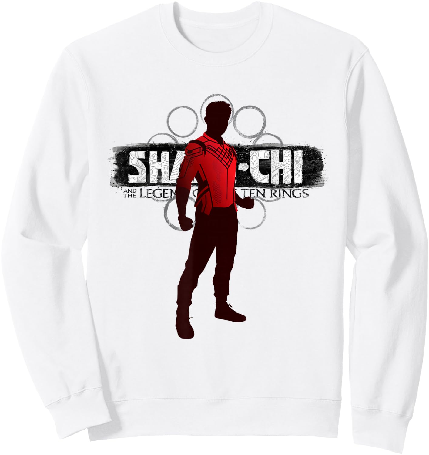 Marvel Shang-Chi and the Legend of the Ten Rings Silhouette Sweatshirt - Sweatshirt | White