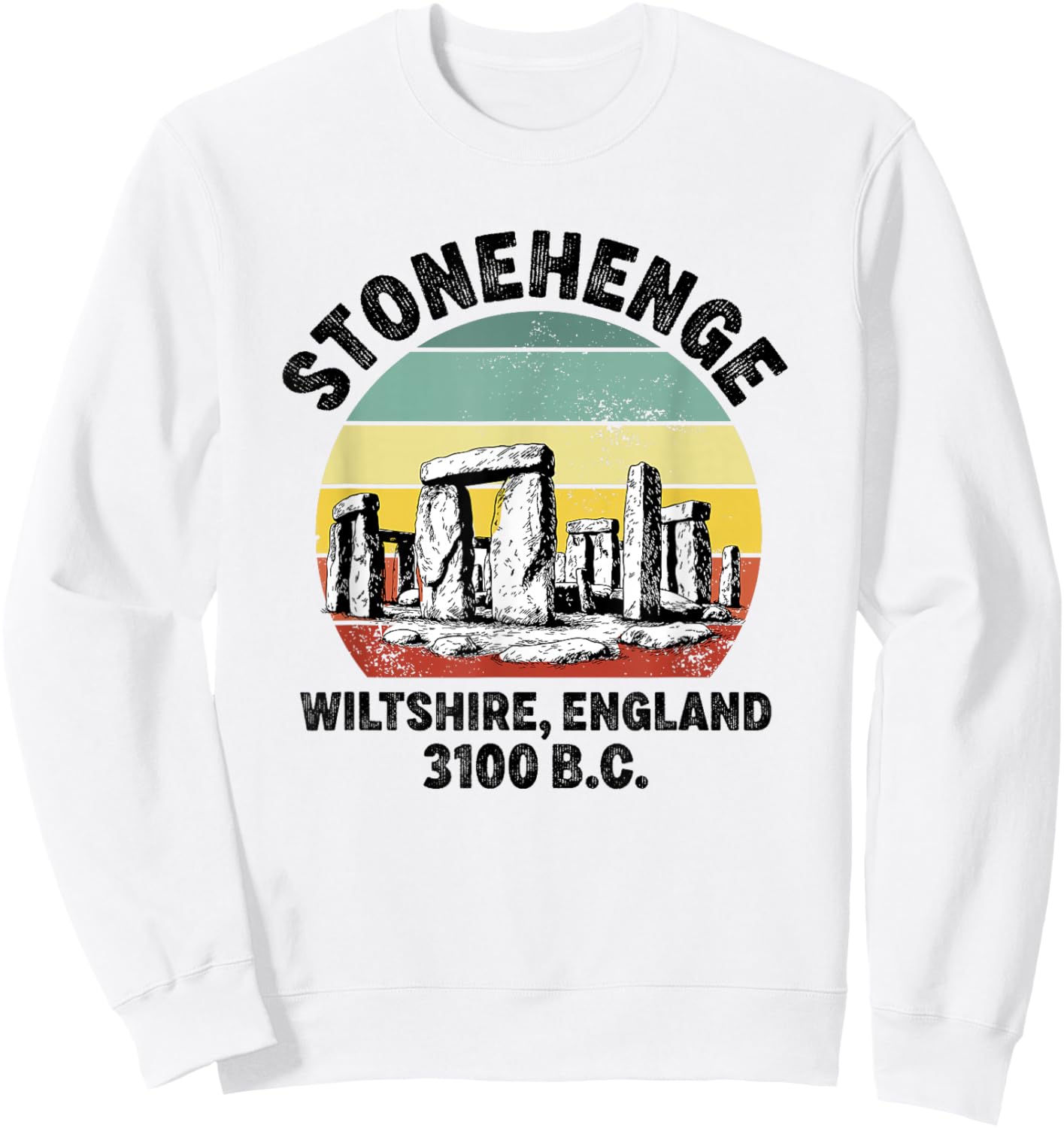 UK Men Women Sweatshirt - Sweatshirt | White