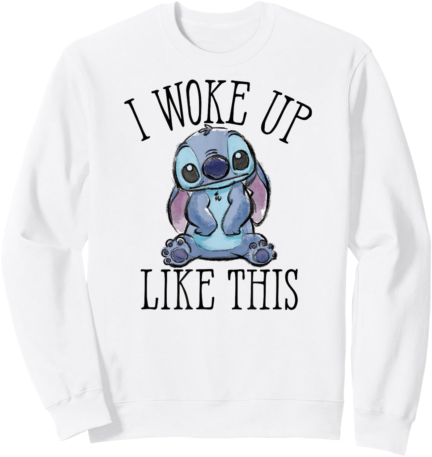 Lilo & Stitch - Woke Up Like Stitch Sweatshirt - Sweatshirt | White