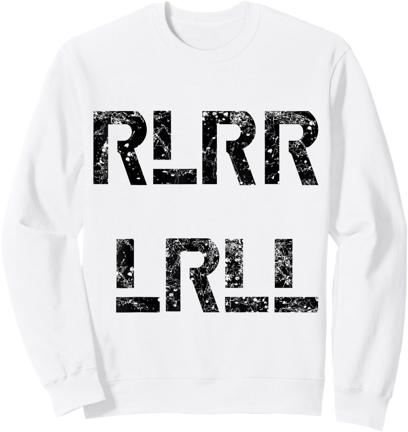 Paradiddle Drum | Drumming Shirt | Drummer Sweatshirt - Sweatshirt | White