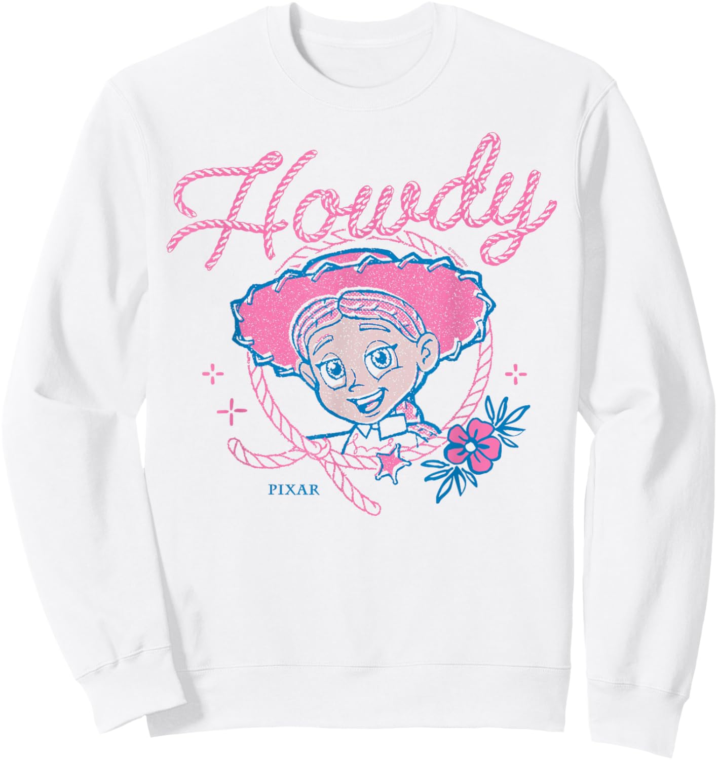 Toy Story 5 - Jessie Howdy Western Sweatshirt - Sweatshirt | White
