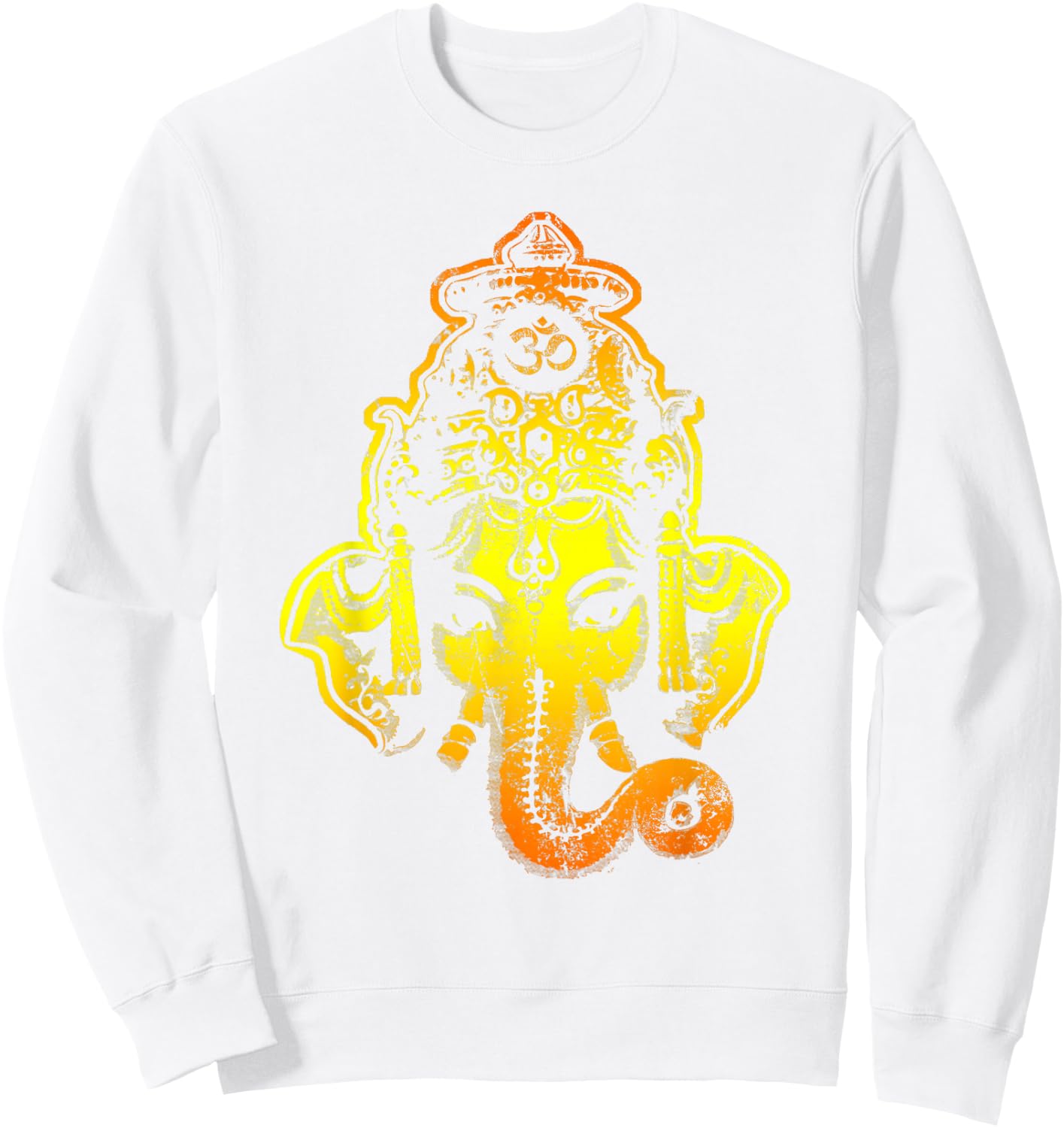 Gradient Ganesh Sweatshirt - Sweatshirt | White