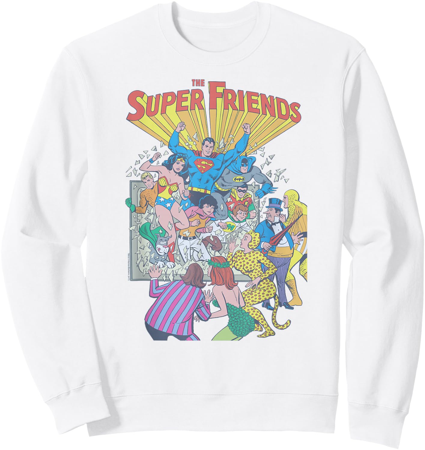 Justice League Super Friends #1 Sweatshirt - Sweatshirt | White