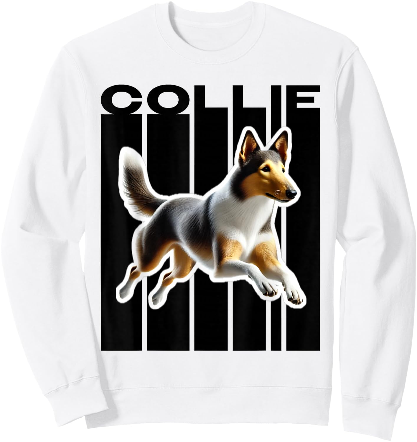 Smooth Collie Dog Lover Sweatshirt - Sweatshirt | White