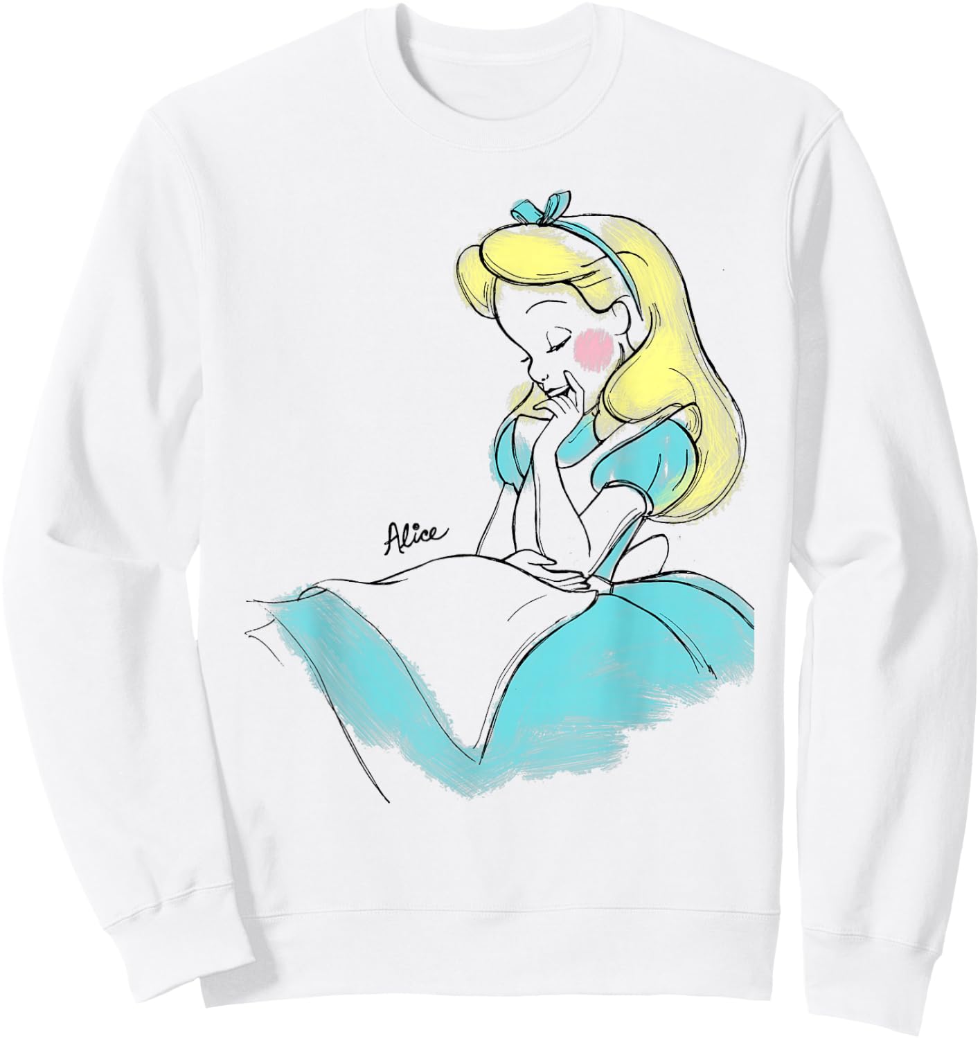 Alice in Wonderland - in Wonderland Sweatshirt - Sweatshirt | White