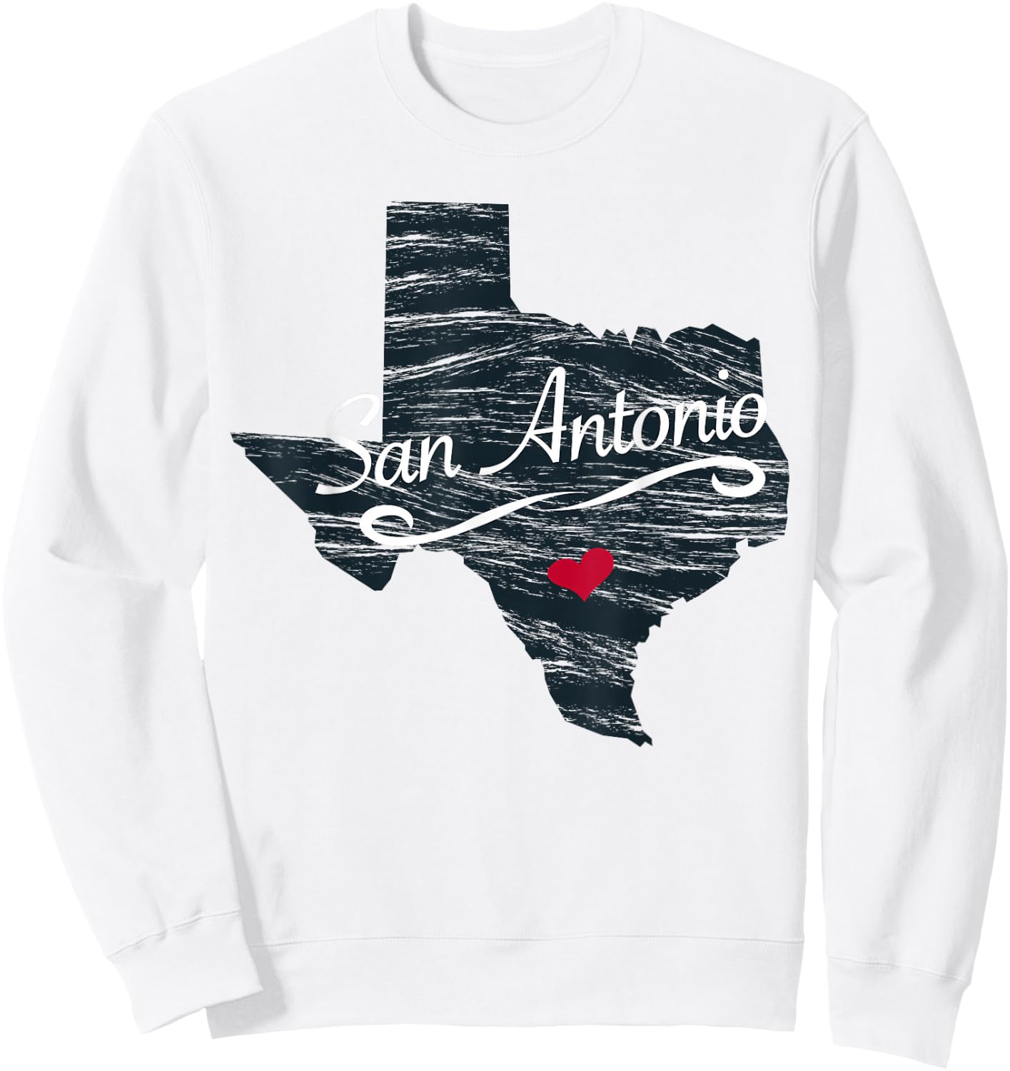 San Antonio Texas TX Gift Men's Women's Kid's Top Sweatshirt - Sweatshirt | White