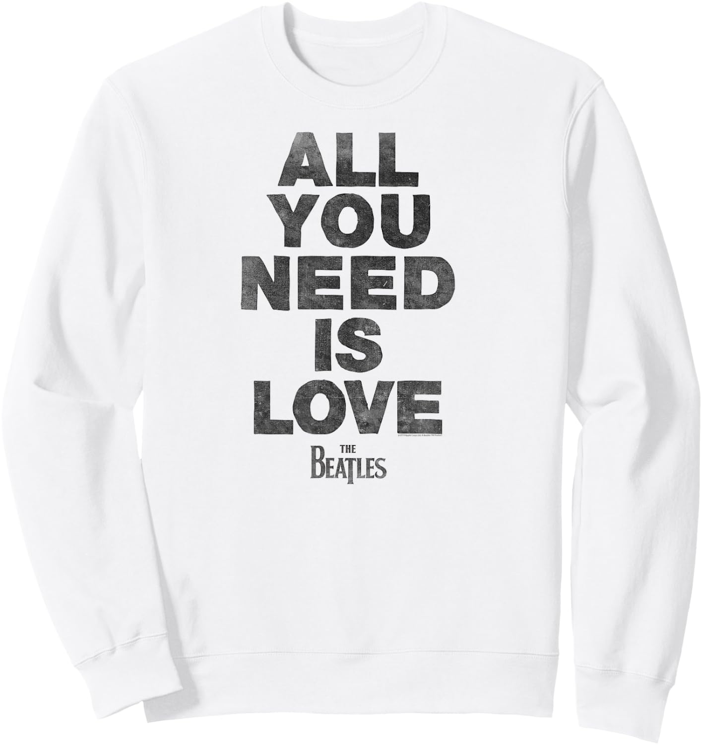 The Beatles - All You Need Sweatshirt - Sweatshirt | White
