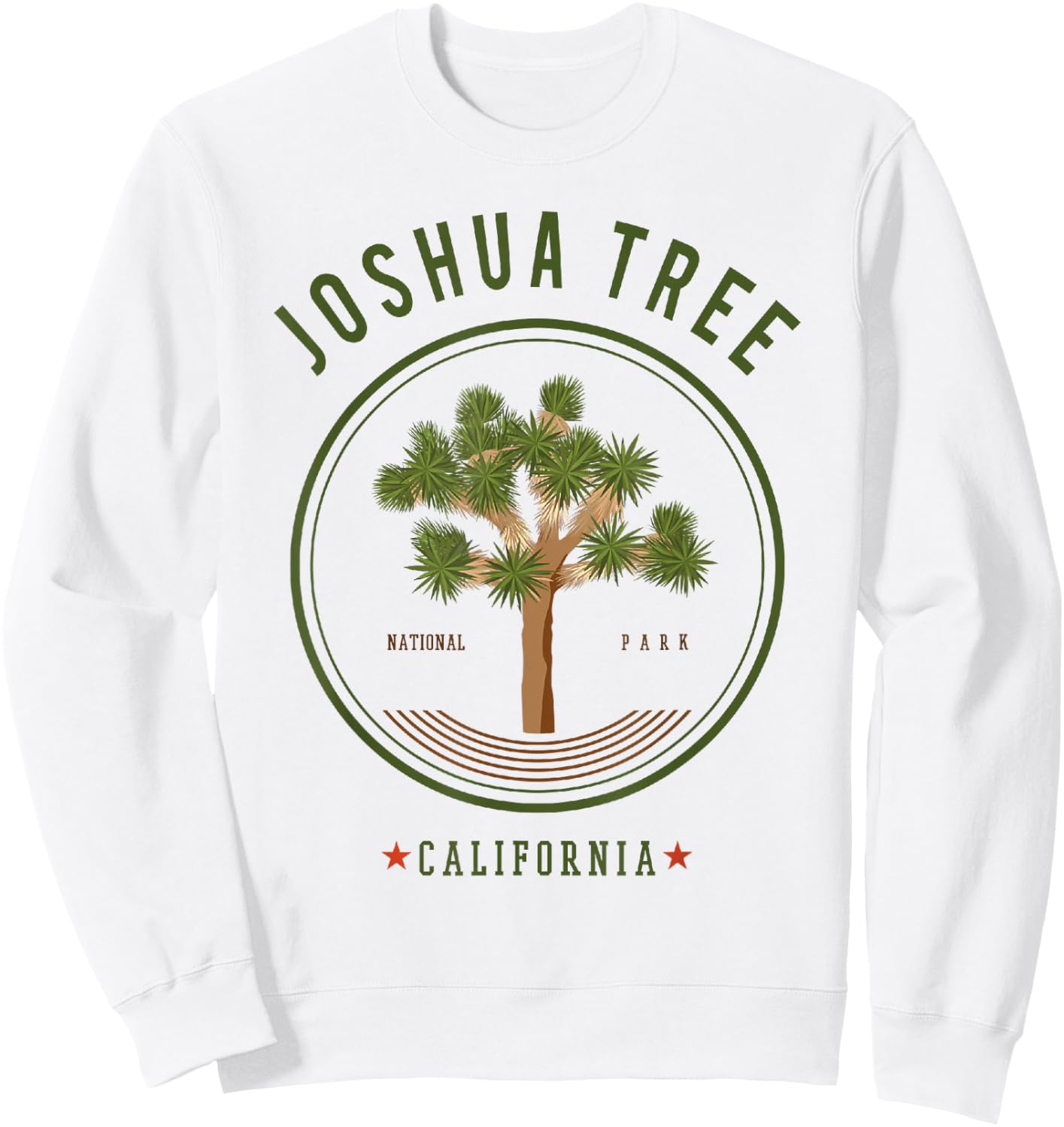Joshua Tree National Park Sweatshirt - Sweatshirt | White
