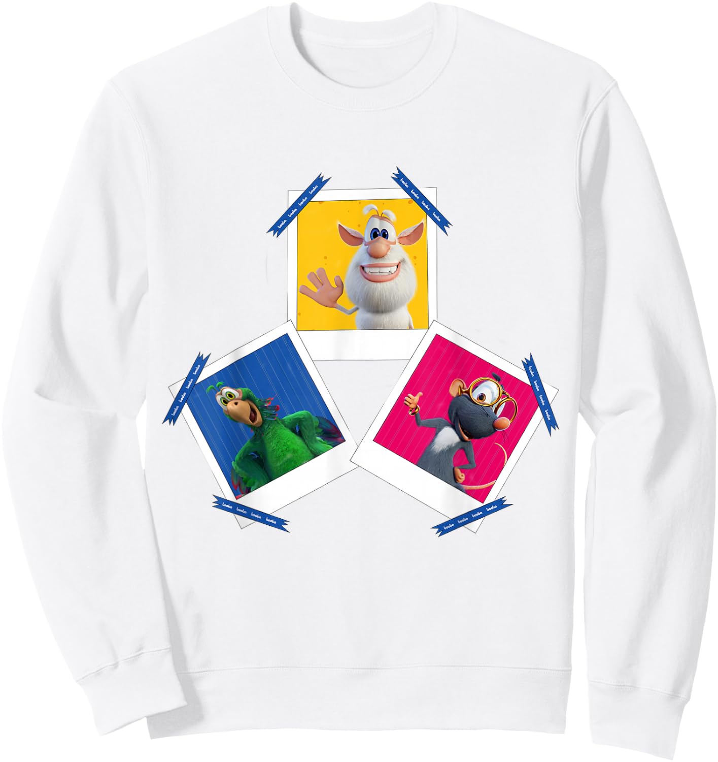 Booba & Friends Portraits Sweatshirt - Sweatshirt | White