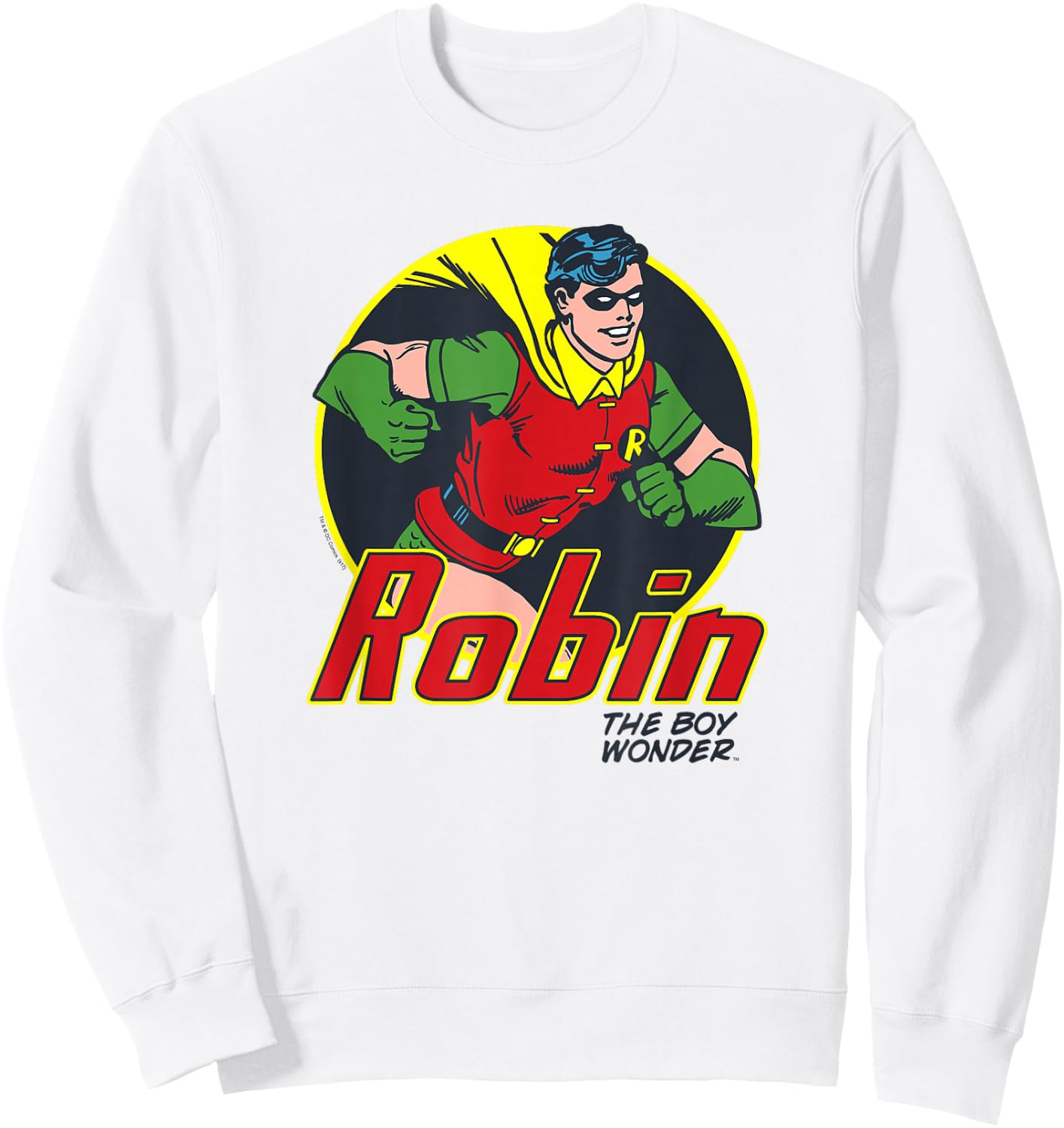 Batman Robin The Boy Wonder Sweatshirt - Sweatshirt | White