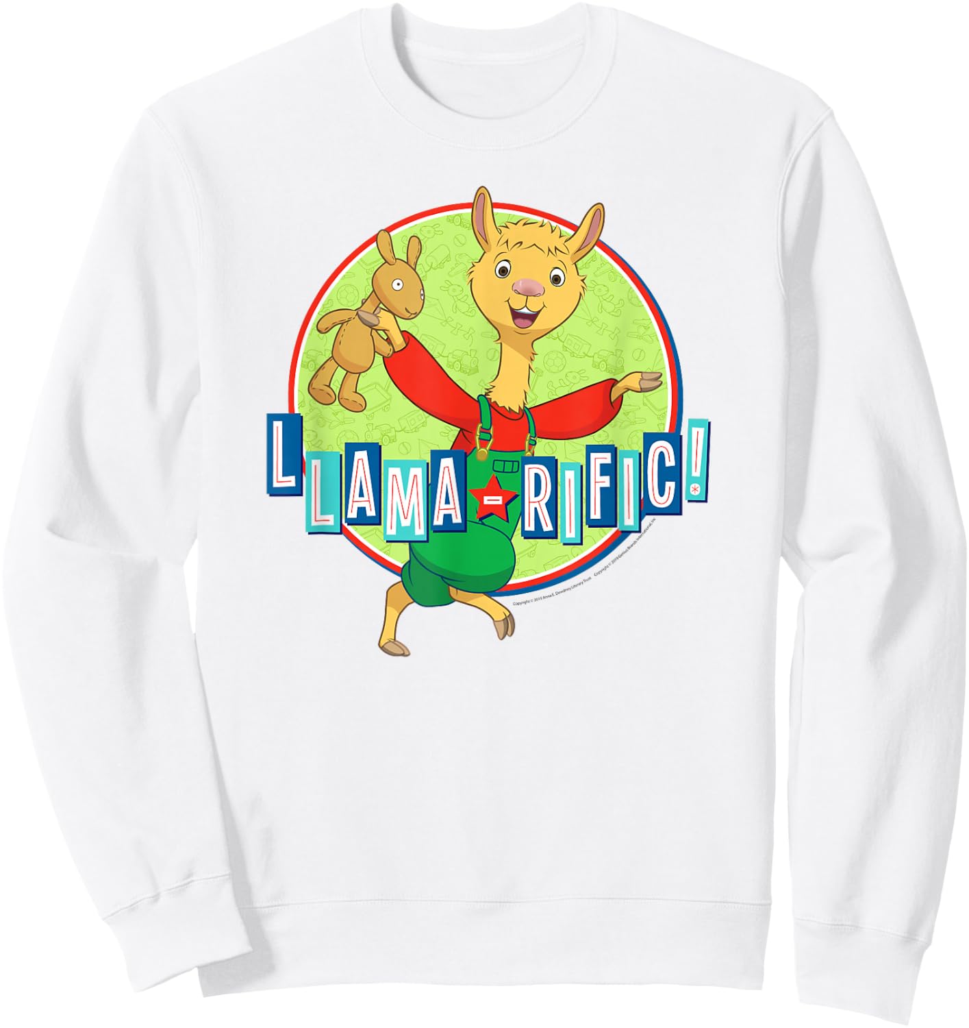 Llama Llama Netflix Red Pajama Llama-rific Shirt Sweatshirt - Sweatshirt | White