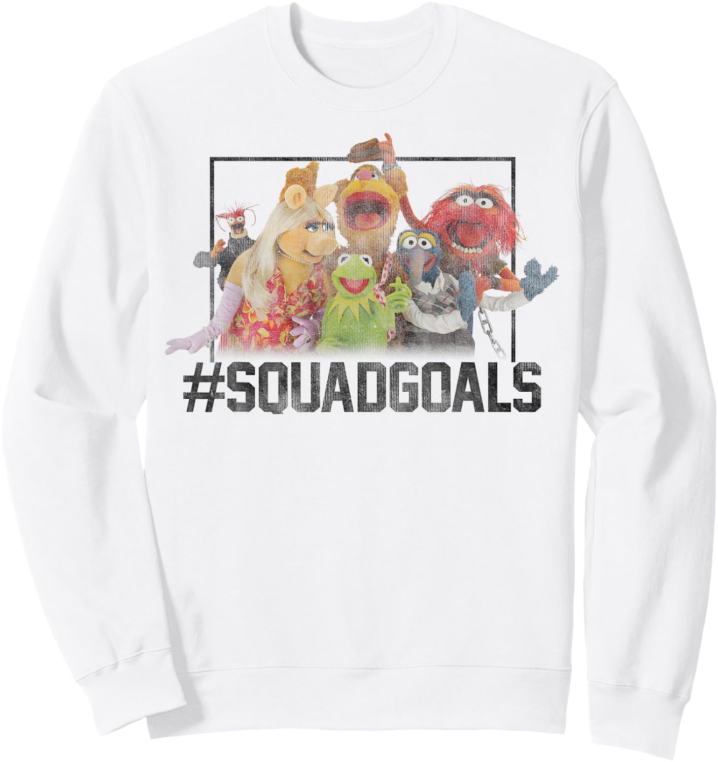 Disney - Muppets Squad Goals Sweatshirt - Sweatshirt | White
