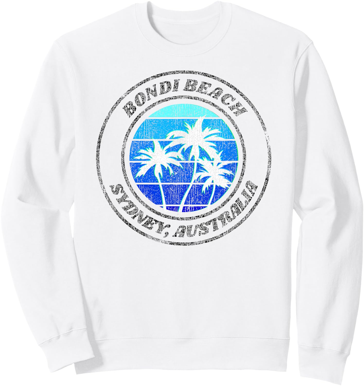 Bondi Beach Sydney Australia Souvenir Sweatshirt - Sweatshirt | White