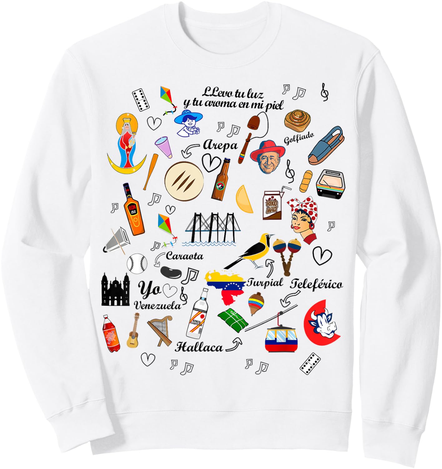 I Am a Proud Venezuelan Sweatshirt - Sweatshirt | White