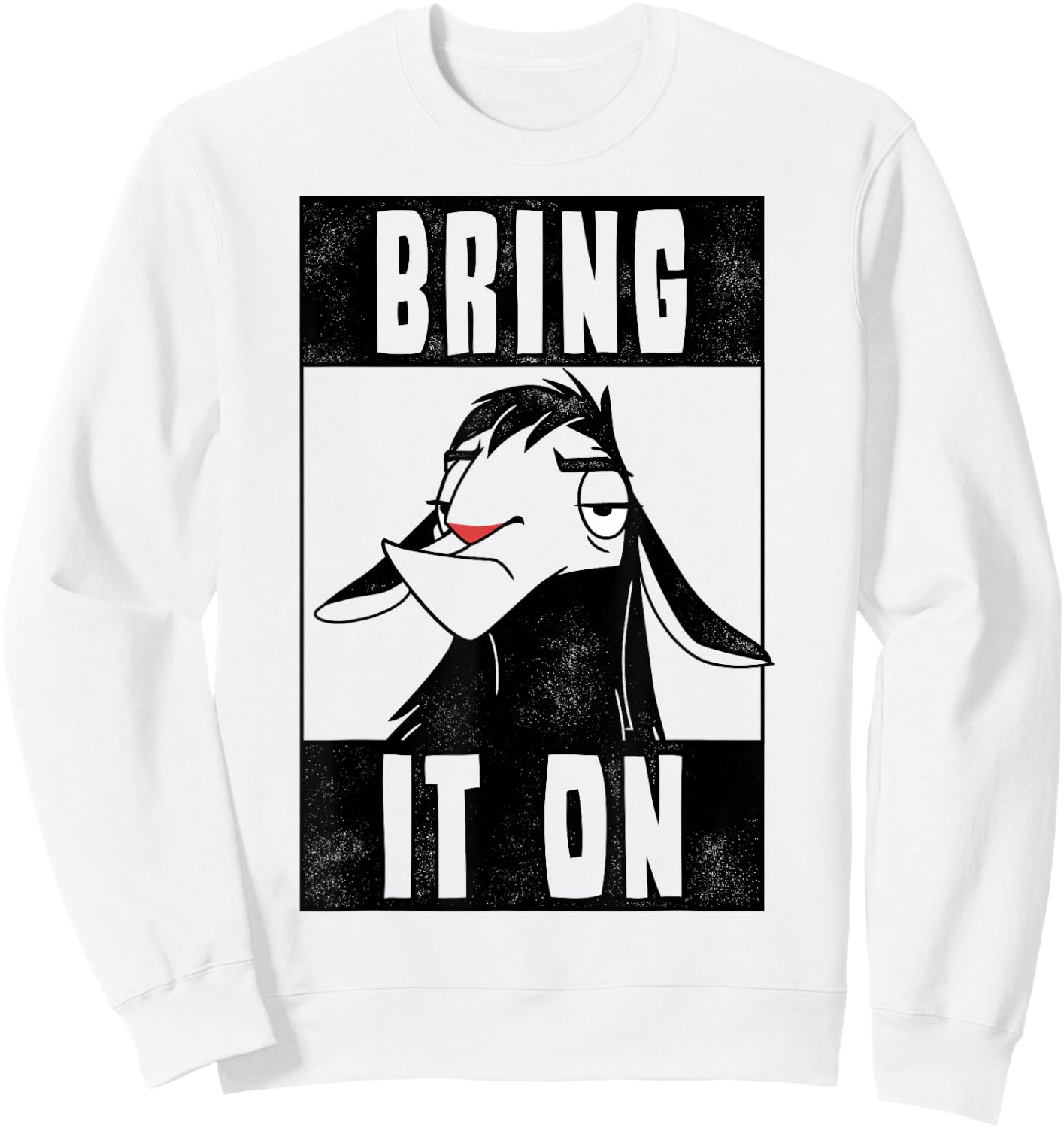 Disney Emperor's New Groove Kuzco Bring It On Sweatshirt - Sweatshirt | White
