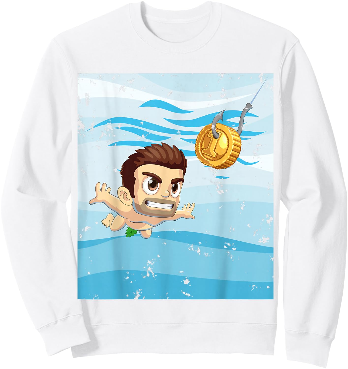 Jetpack Joyride - Nevermind Sweatshirt - Sweatshirt | White
