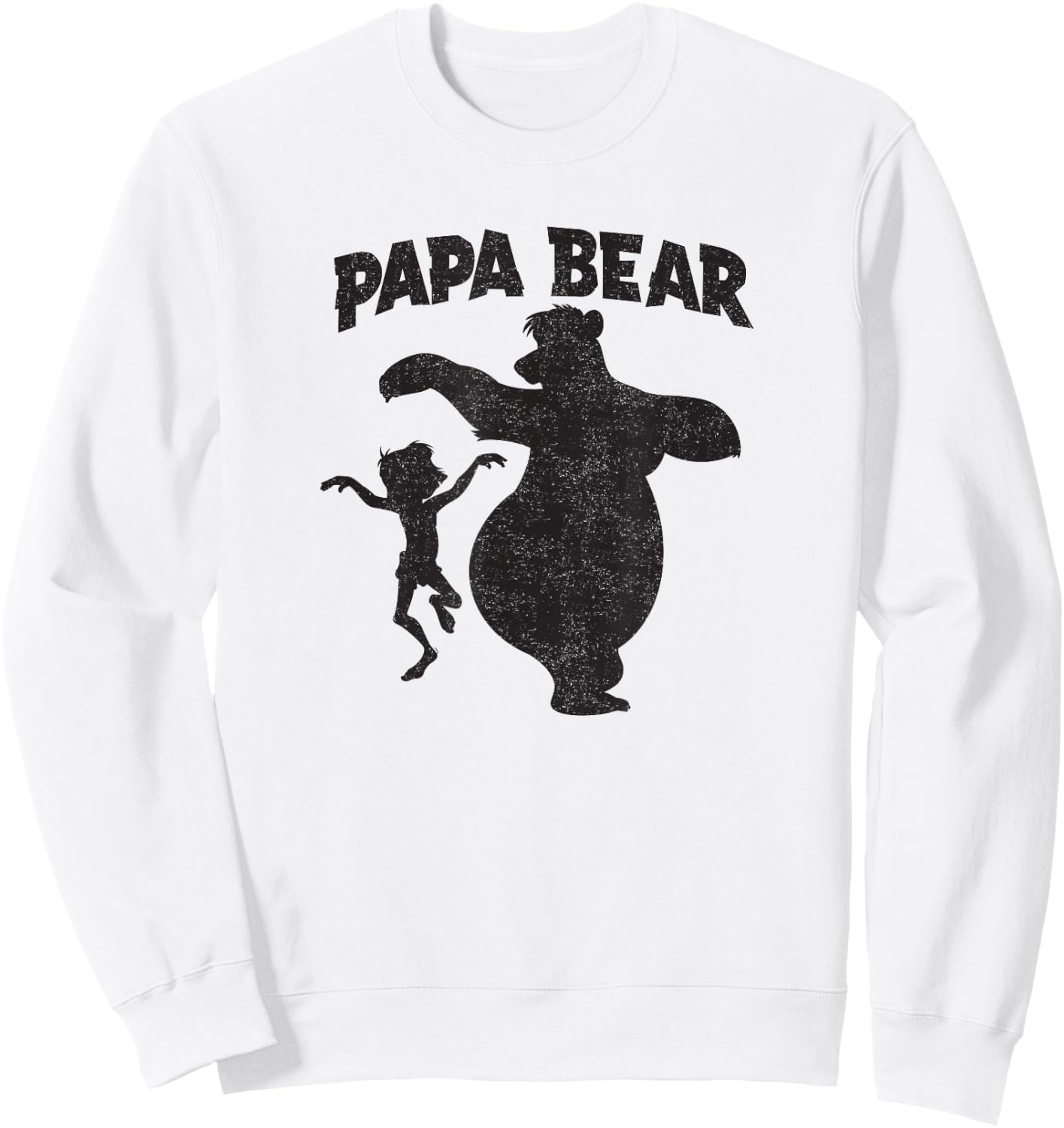 Disney - The Jungle Book Papa Bear Sweatshirt - Sweatshirt | White