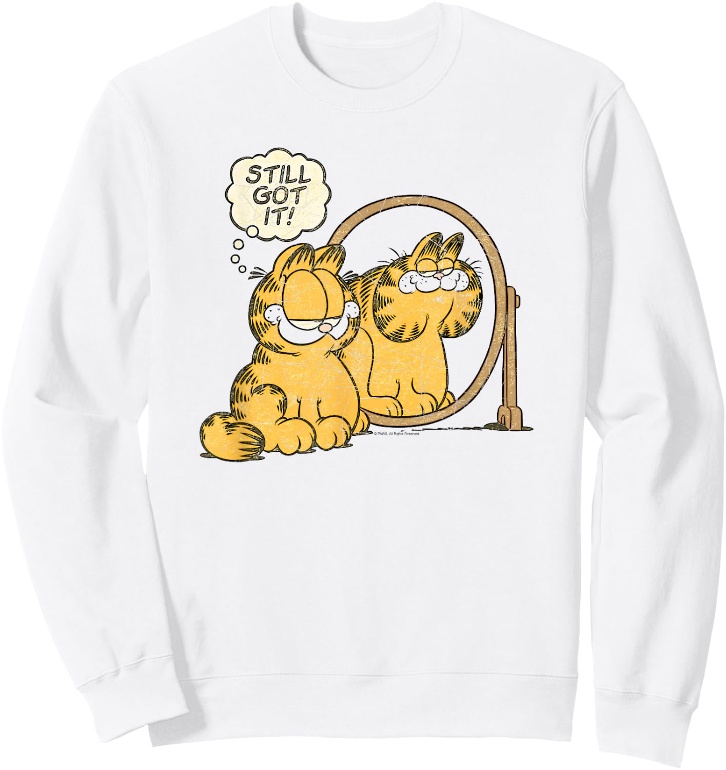 Garfield Still Got It Sweatshirt - Sweatshirt | White