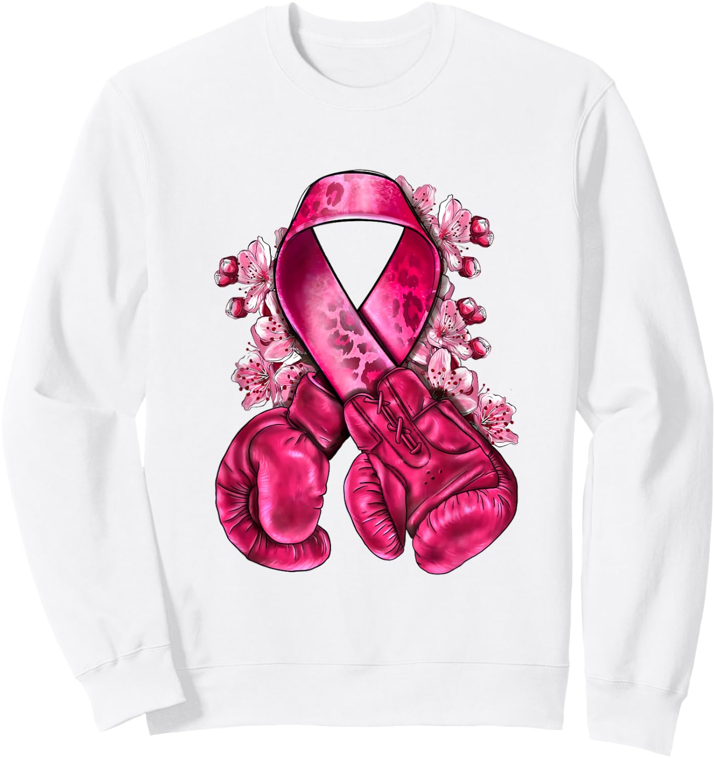 Breast cancer shirt, cancer t shirt, breast cancer awareness Sweatshirt - Sweatshirt | White