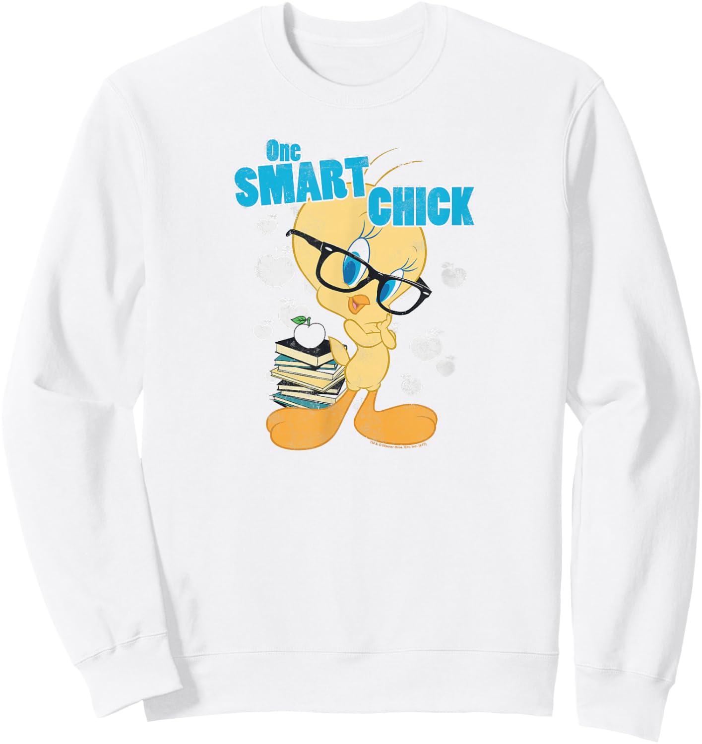 Looney Tunes Tweety One Smart Chick Sweatshirt - Sweatshirt | White