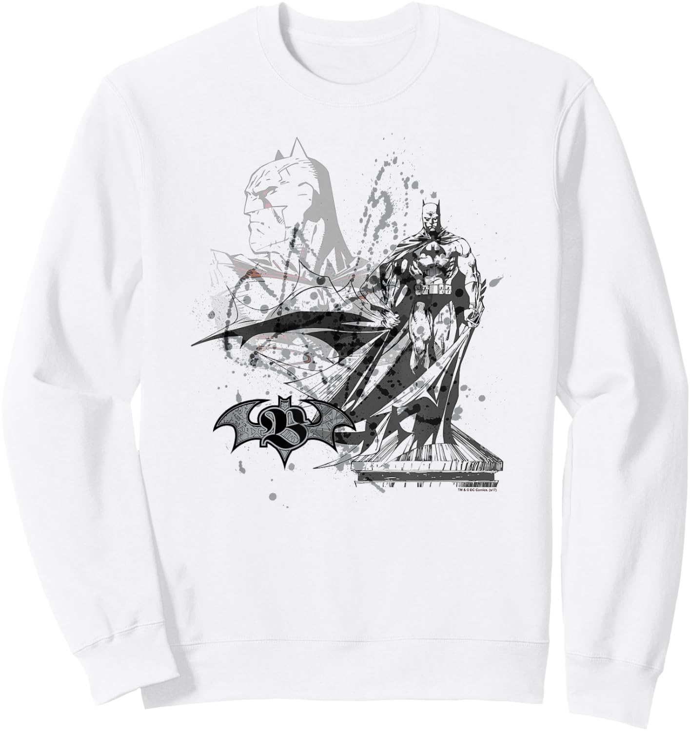 Batman Overseer Sweatshirt - Sweatshirt | White